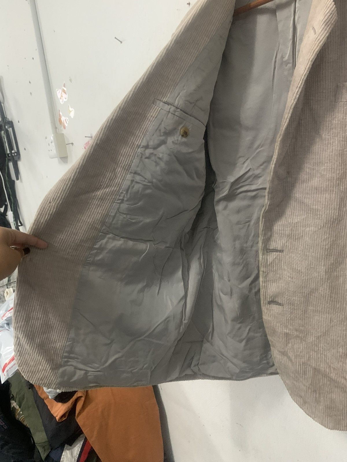Comme des Garcons Homme Comme Des Garcons Homme Corduroy Blazer size S Size 36S - 3 Thumbnail