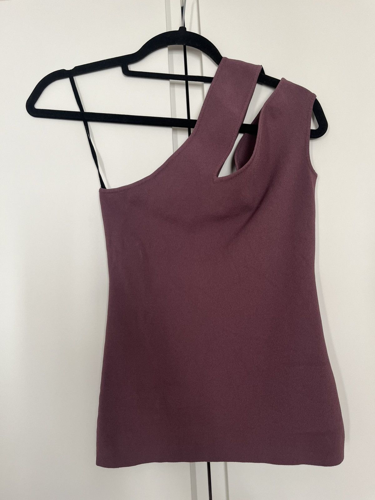 Nanushka Nanushka ribbed asymetrical lilac top XS Size XS / US 0-2 / IT 36-38 - 4 Thumbnail