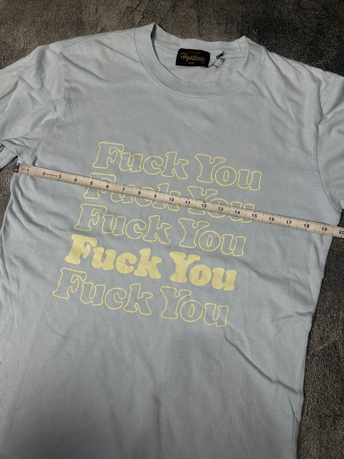 Hysteric Glamour Hysteric glamour “Fuckyou” Size US M / EU 48-50 / 2 - 6 Thumbnail