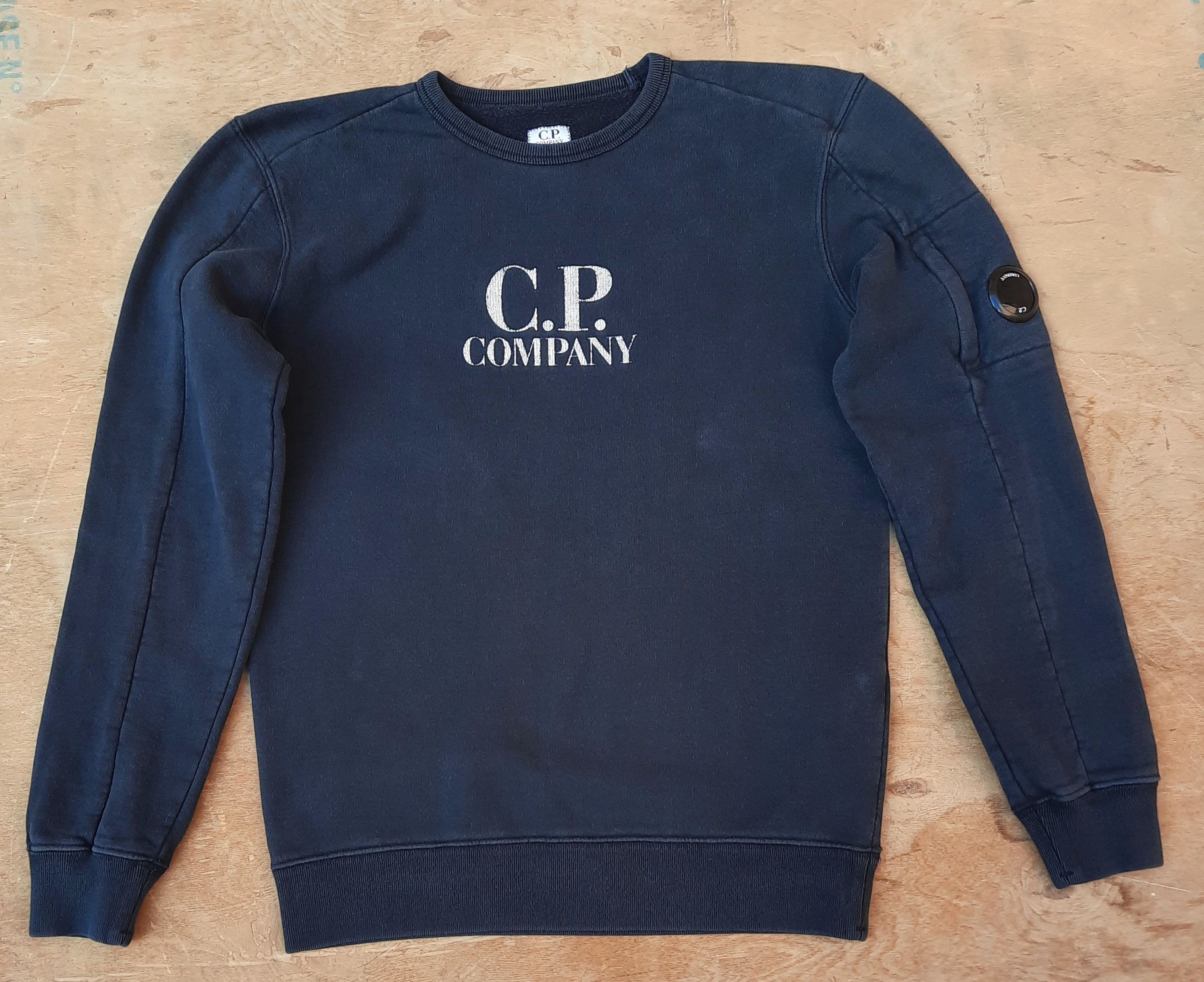 CP Company Big Logo Sweatshirt gray size S