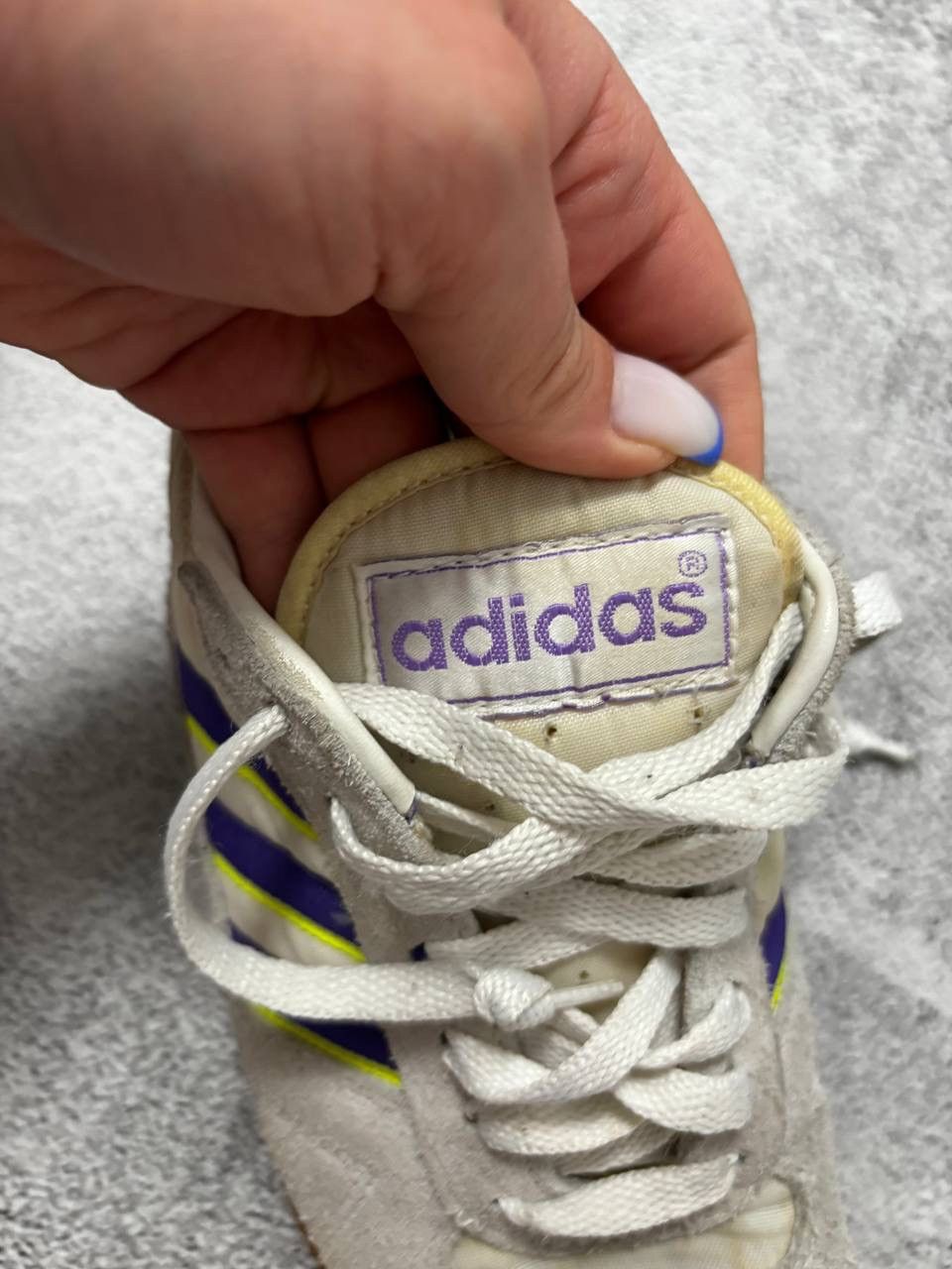 Adidas × Vintage Adidas vintage 90s distressed low top sneakers Size US 7 / EU 40 - 11 Thumbnail