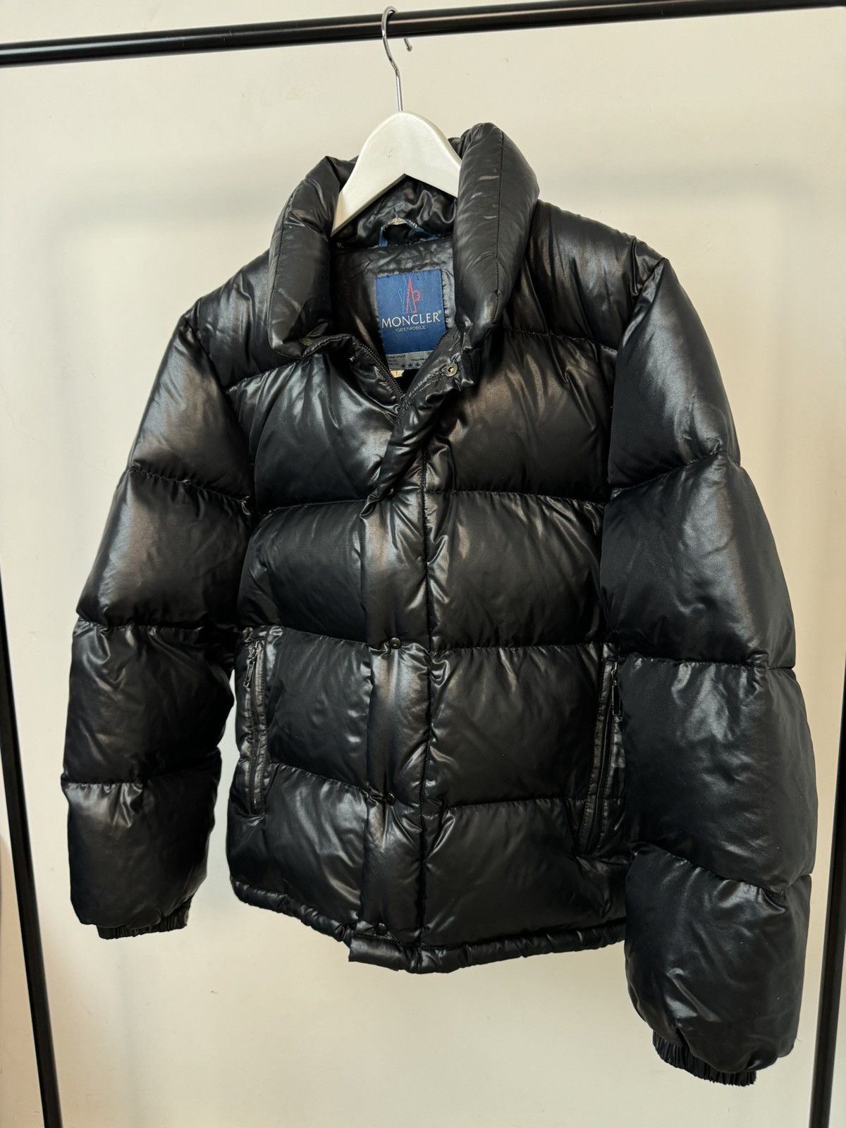 image of Moncler x Moncler Grenoble Vintage Black Puffer Jacket, Men's (Size Small)