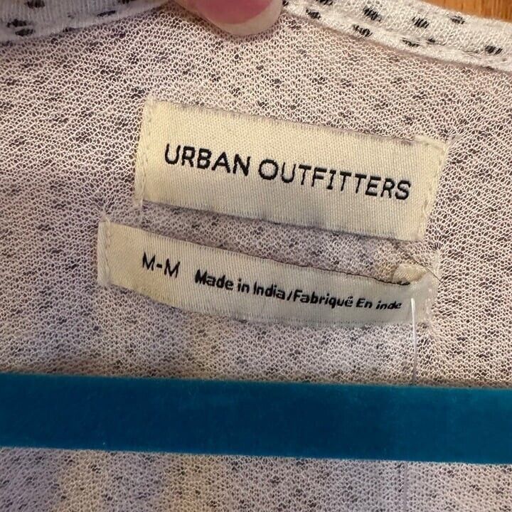 Urban Outfitters Urban Outfitters Women's White Black Polka Dot Wrap Crop To Size M / US 6-8 / IT 42-44 - 6 Thumbnail