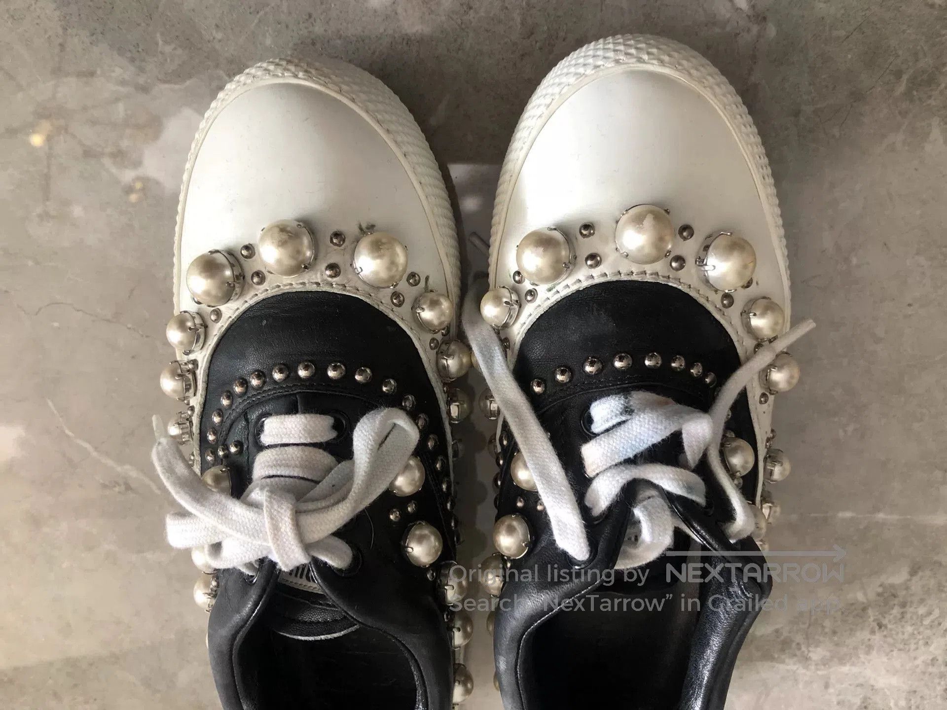 Miu Miu Miu Miu Limited Pearl Shell. Size US 4 / IT 34 - 3 Thumbnail
