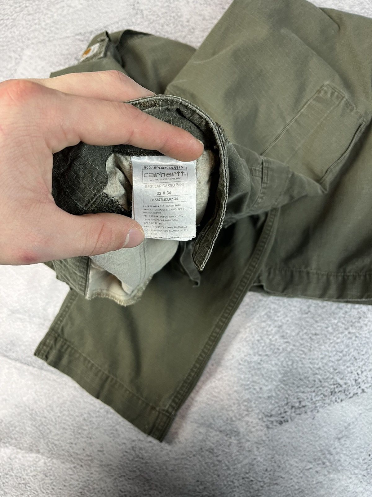 Carhartt × Vintage Carhartt WIP cargo pants Y2K Size US 33 - 8 Thumbnail