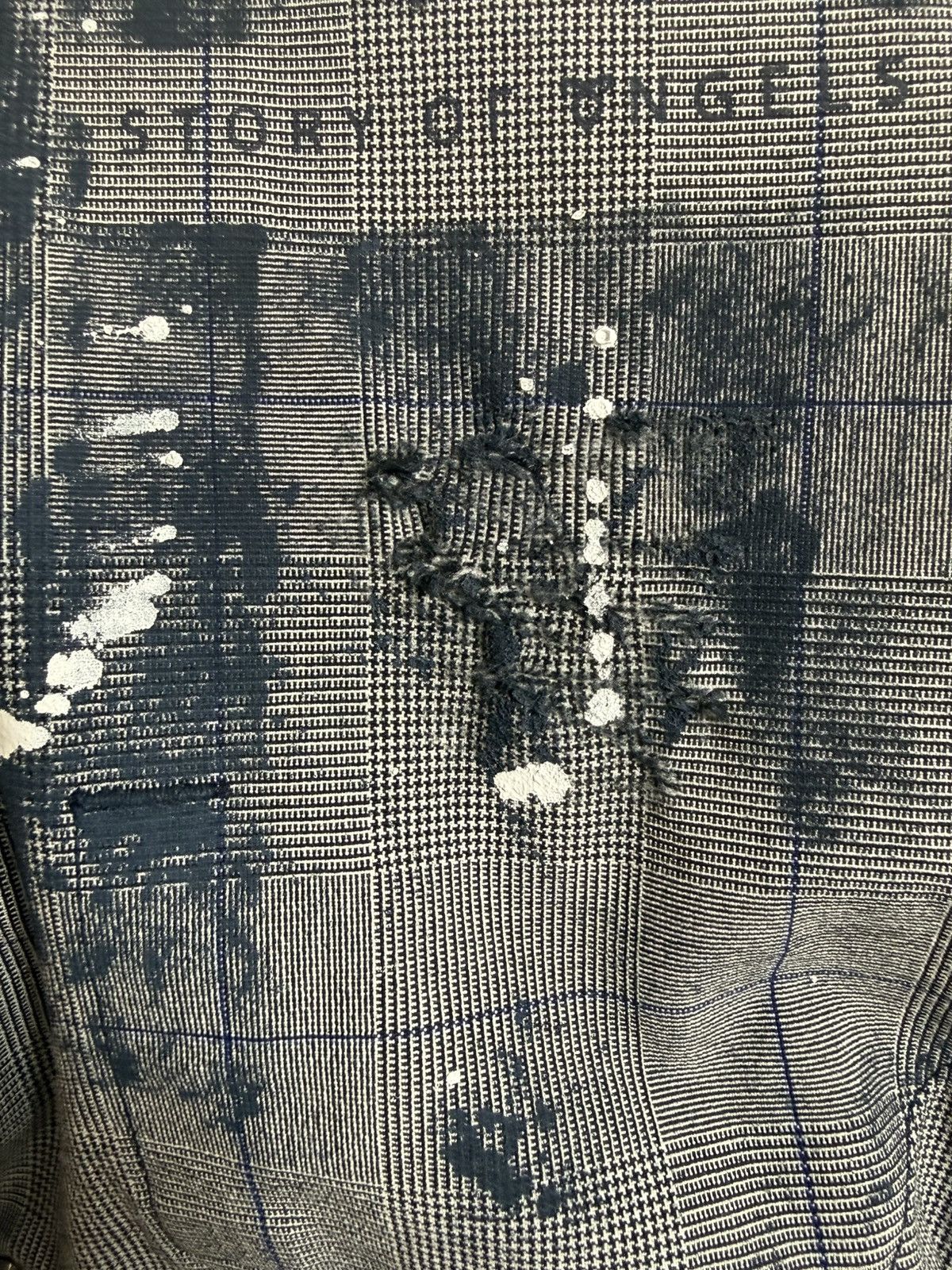 Other Paint Splatter Plaid Jacket Archive Streetwear Size US S / EU 44-46 / 1 - 6 Thumbnail