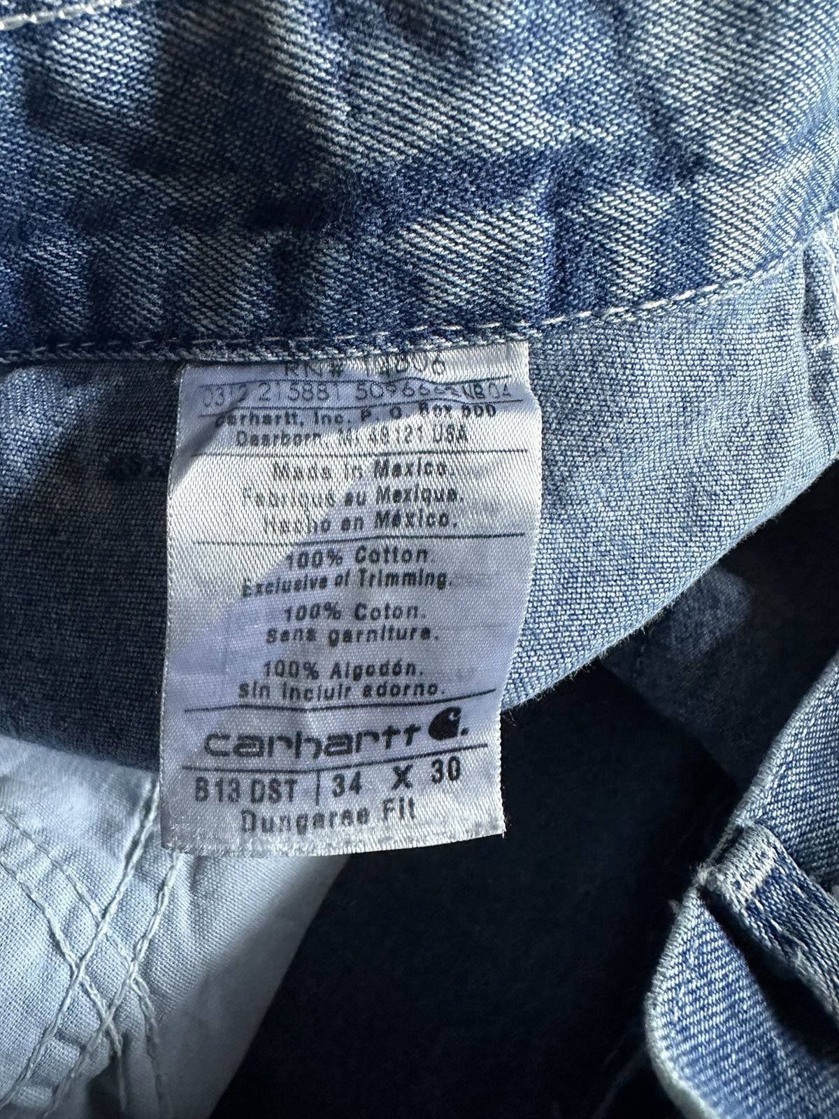 Carhartt Carhartt carpenter distressed denim jeans Size US 28 / EU 44 - 7 Thumbnail