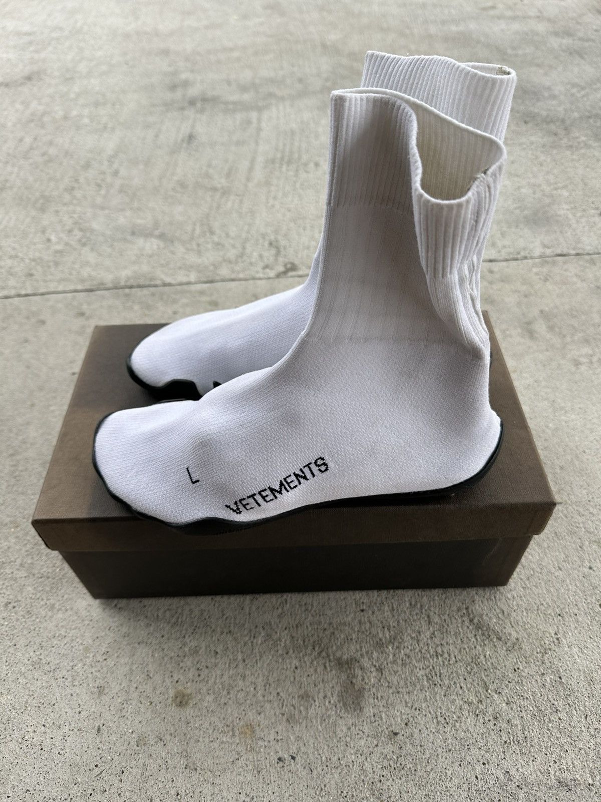 Vetements Vetements 🇫🇷 - A/W 2019 Karate Sock Shoe Size US 7.5 / EU 40-41 - 1 Thumbnail