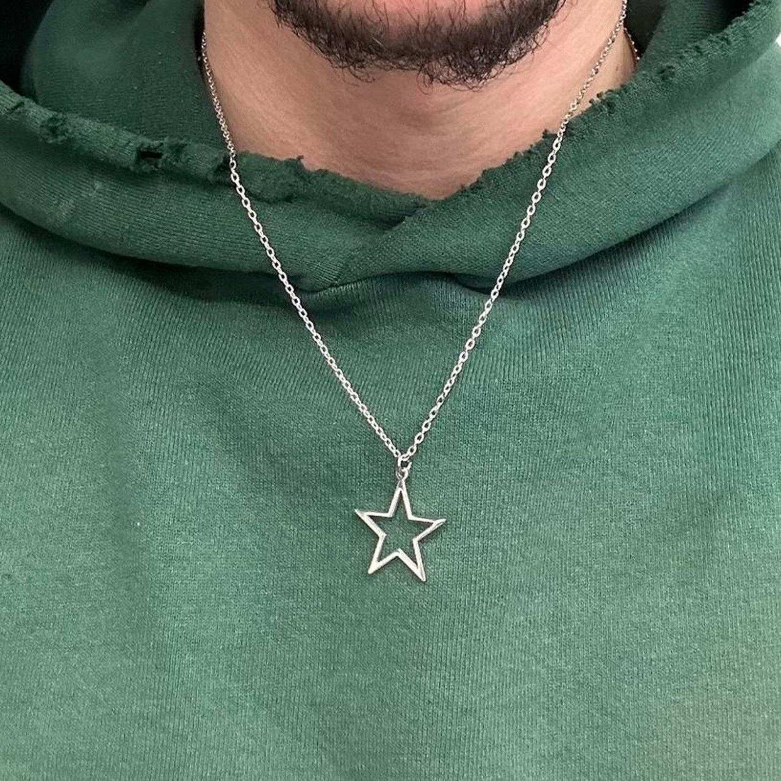 Other Y2k silver star necklace chain WMNS2 Size ONE SIZE - 3 Thumbnail