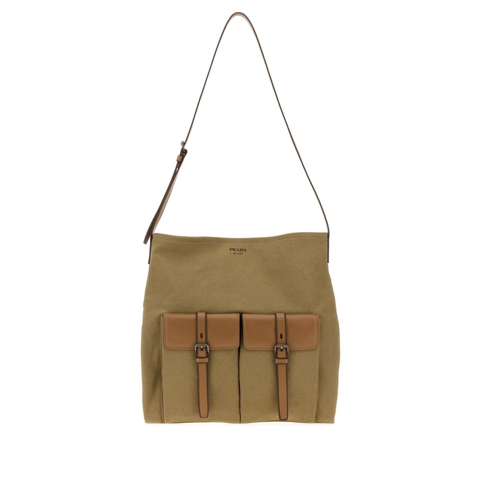 Prada PRADA Route Khaki Shoulder Bag New & Authentic Size ONE SIZE - 1 Thumbnail