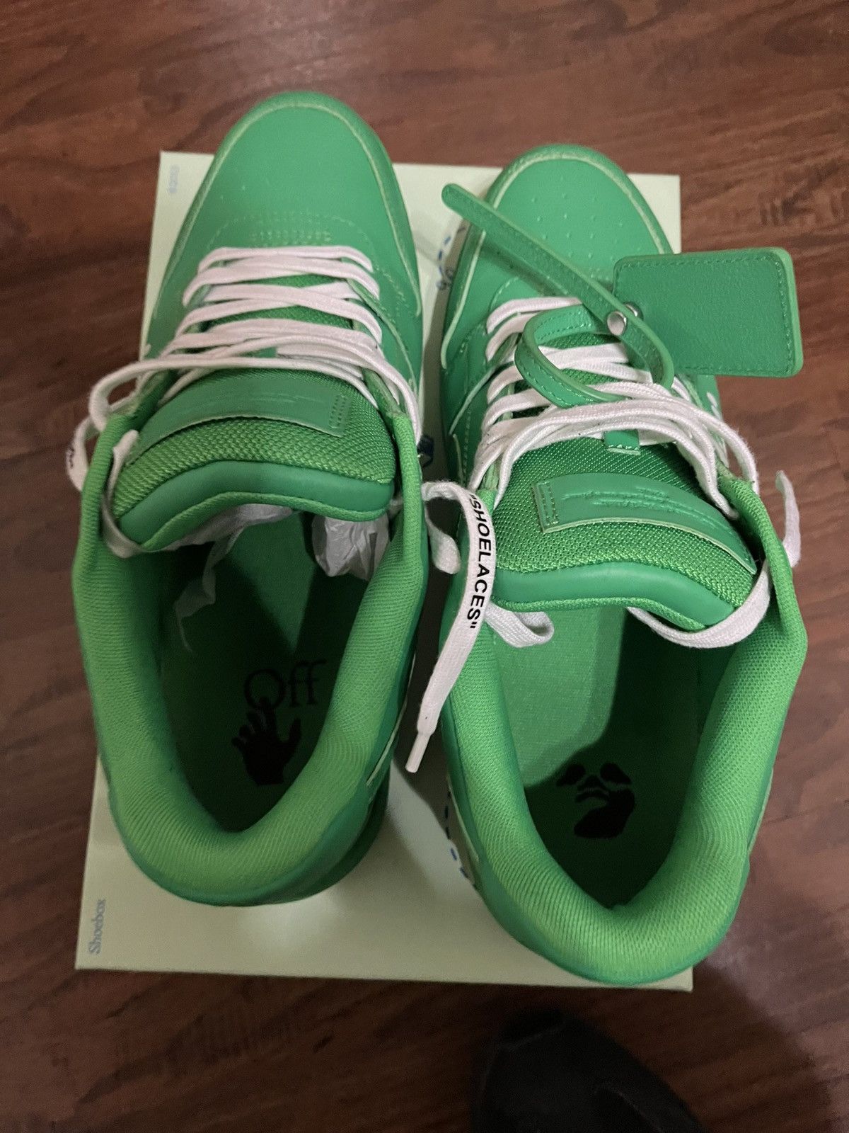 Off-White Off white Out of Office “For Walking” Size US 12 / EU 45 - 4 Thumbnail