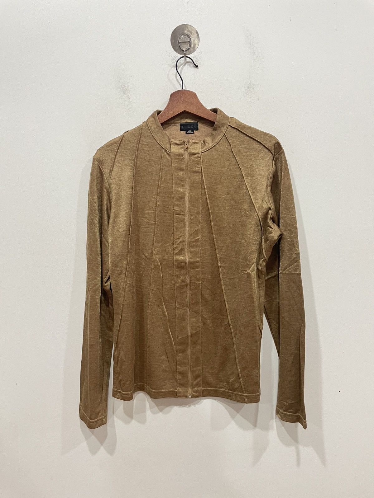Japanese Brand Ficce Blouse with zipper Size L / US 10 / IT 46 - 1 Thumbnail
