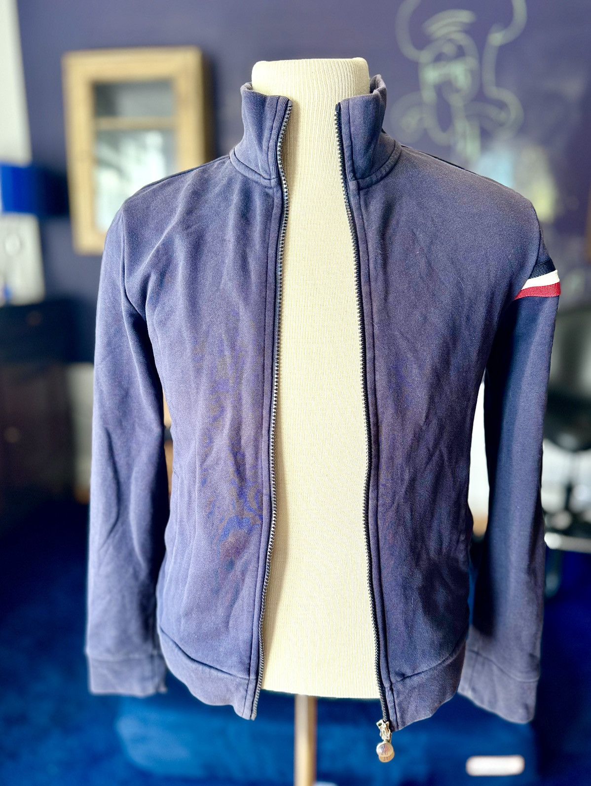 Moncler Moncler Zip Sweatshirt Size US M / EU 48-50 / 2 - 2 Thumbnail