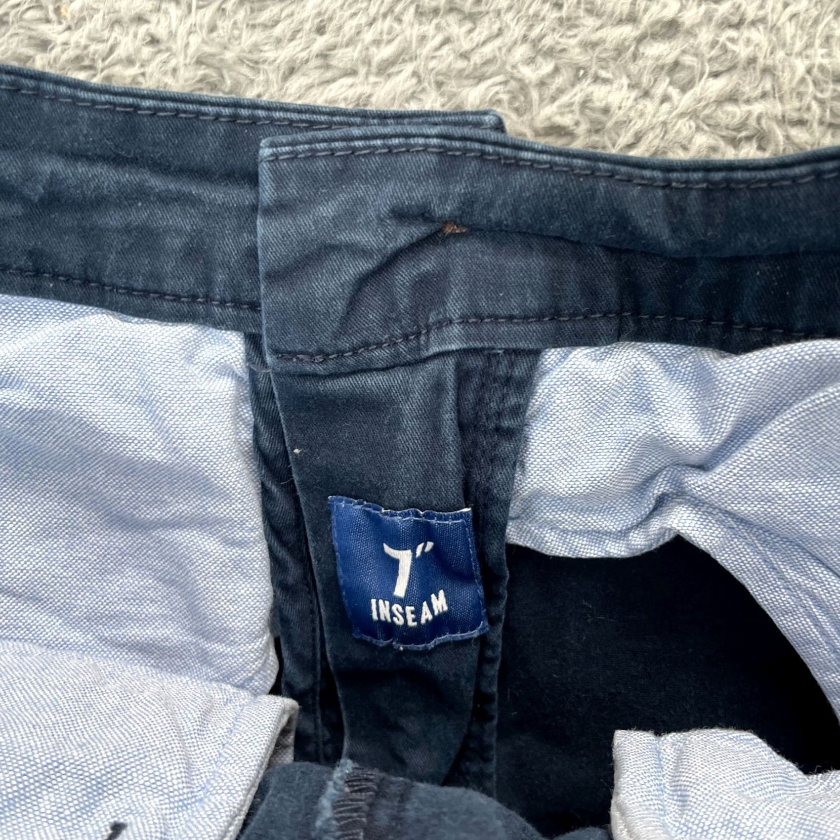 Chubbies Chubbies Shorts Mens 34 Blue Chino Cotton Twill Golf Tennis Resort Wear Outdoor Shirt/Shorts? Size US 34 / EU 50 - 3 Thumbnail