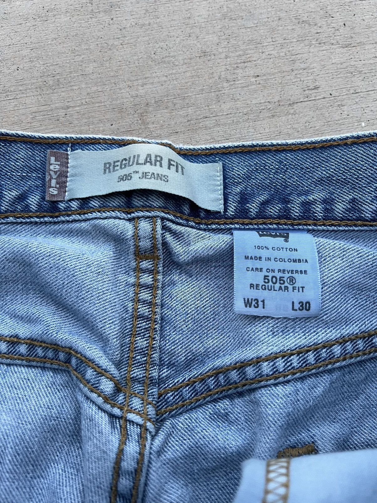 Levi's Denim Levi’s 505 Baggy Pants Size US 31 - 3 Thumbnail