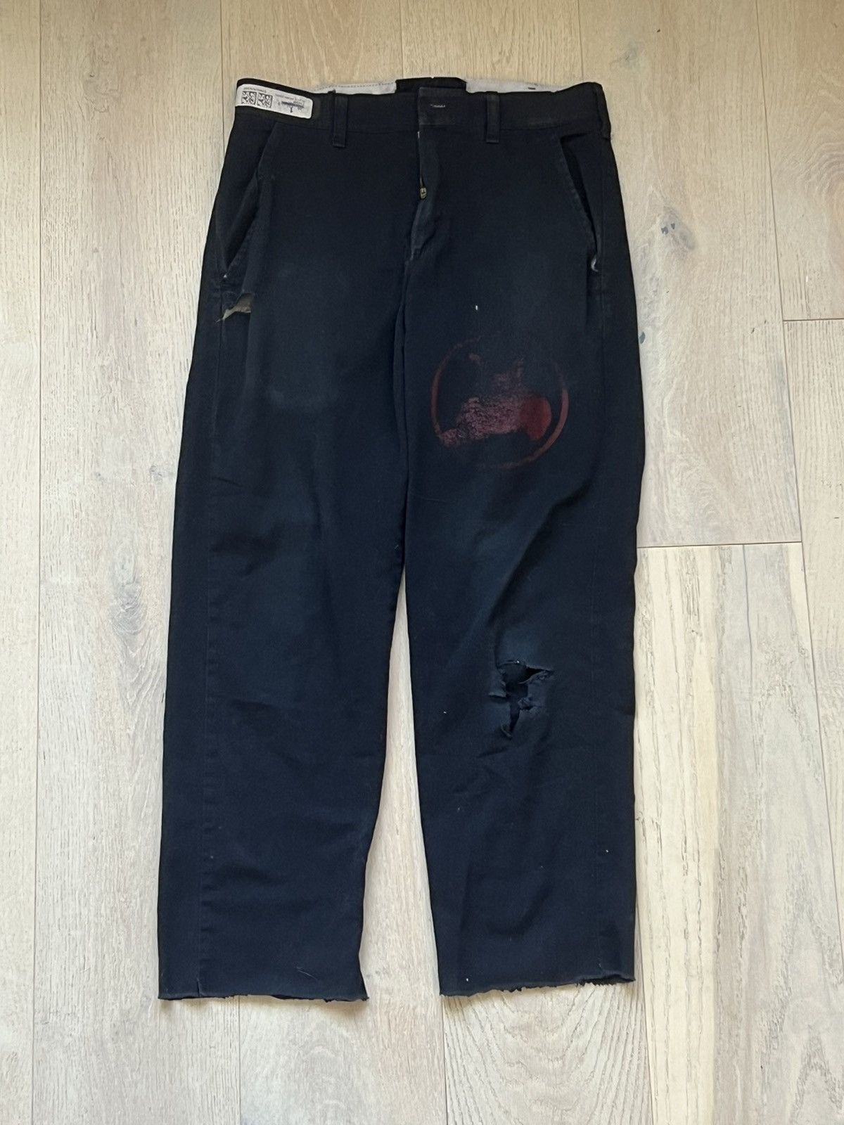basketcase gallery Basketcase Gallery 30x30 thumper work pants black Size US 30 / EU 46 - 1 Thumbnail