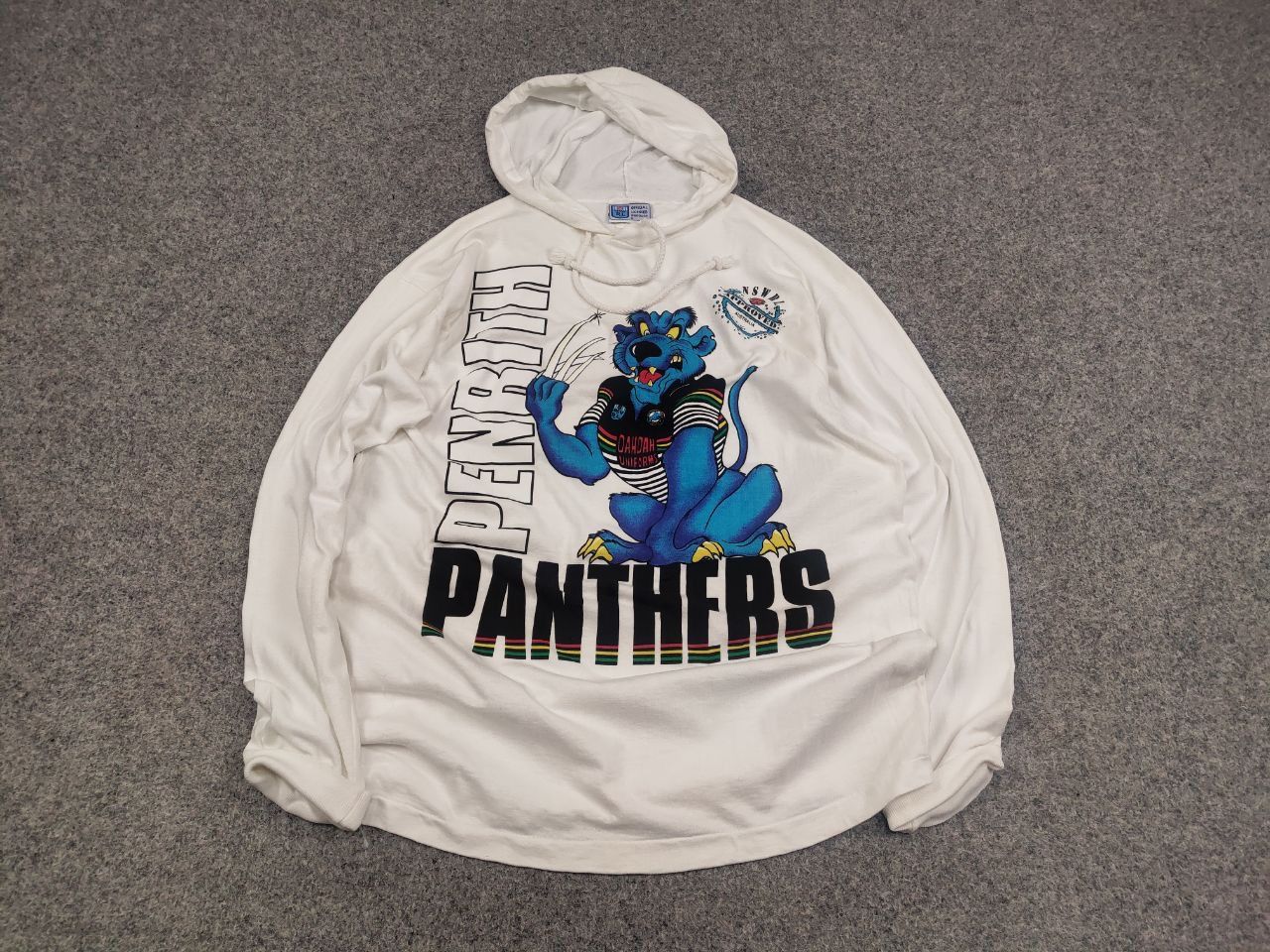Canterbury of New Zealand Vintage Penrith Panthers NSWRL Approved long sleeve Hoodie Size US L / EU 52-54 / 3 - 2 Thumbnail