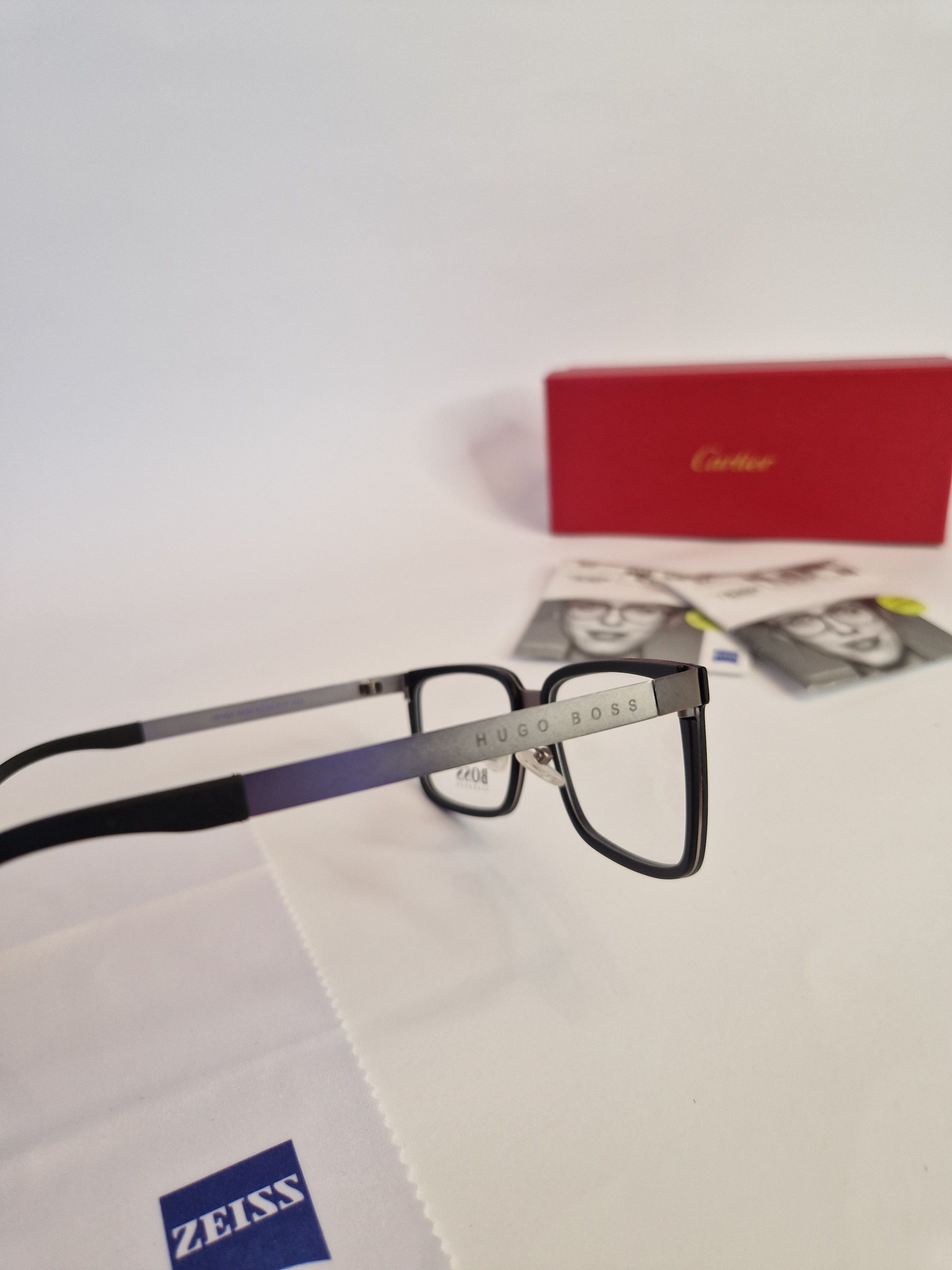 Hugo Boss Hugo Boss glasses frame new 0725 C2 mens made in Italy Size ONE SIZE - 6 Thumbnail
