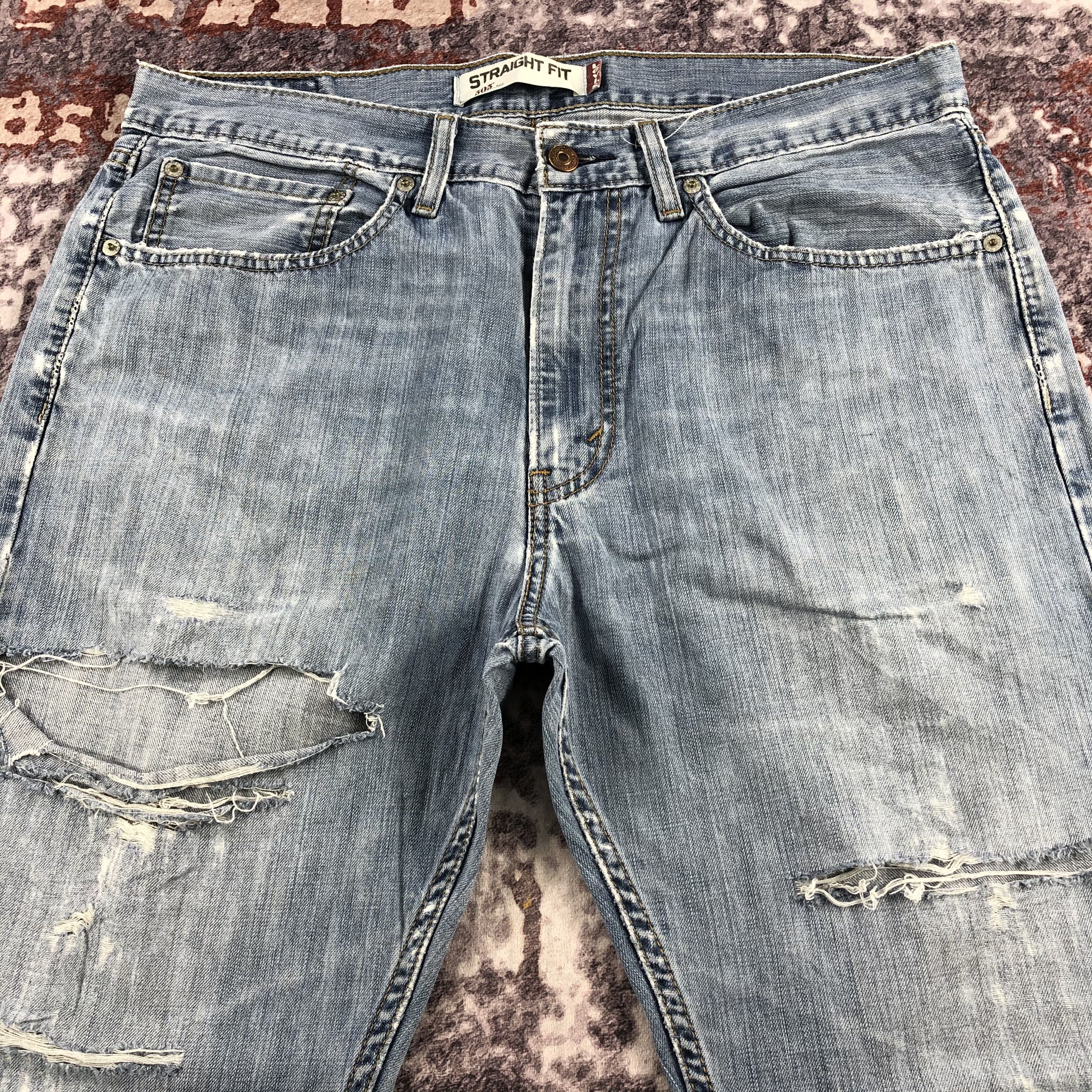 Levi's × Vintage Vintage Light Wash Levis 505 Jeans-JM2632 Size US 36 / EU 52 - 3 Thumbnail