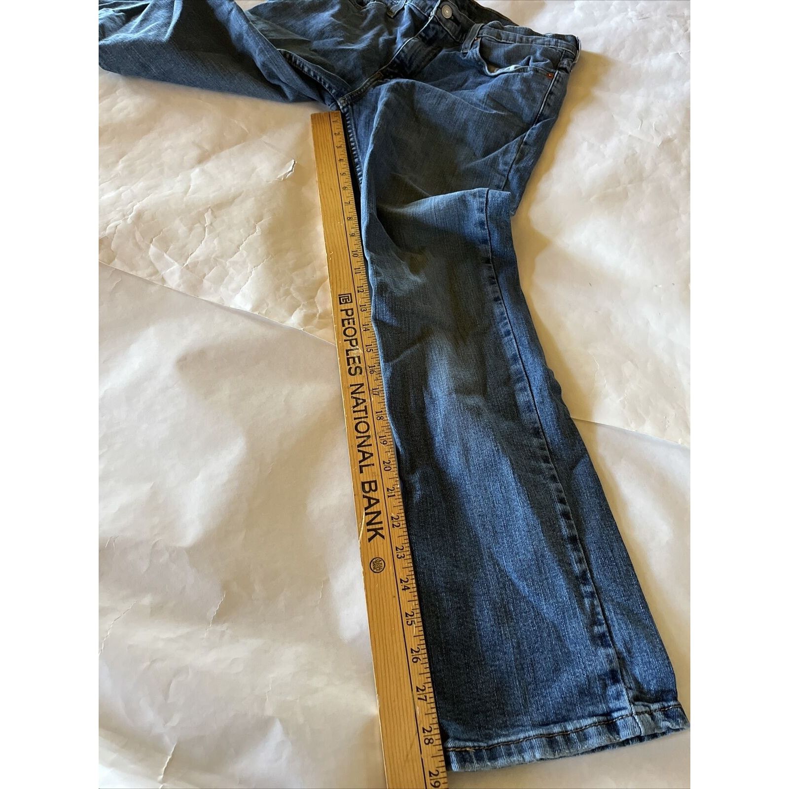 Levi's Levis 511 Jeans Mens 31x30 Blue Slim Medium Wash Denim Y2k Size US 31 - 6 Thumbnail