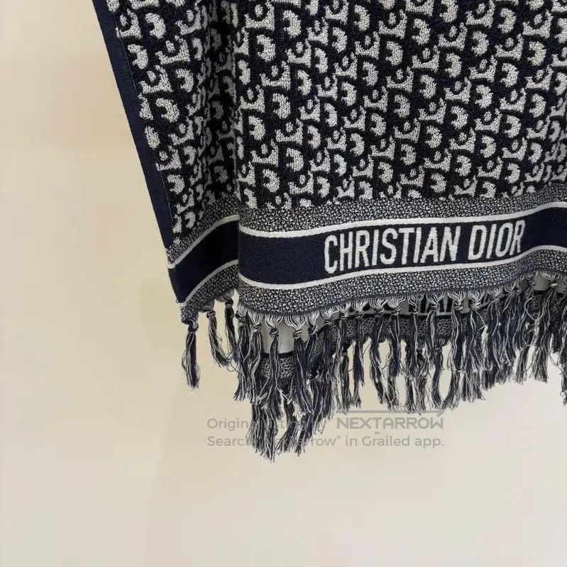 Dior Dior Sleeveless Long Hoodie in Deep Blue . Size XXS / US 00 / IT 34 - 3 Thumbnail