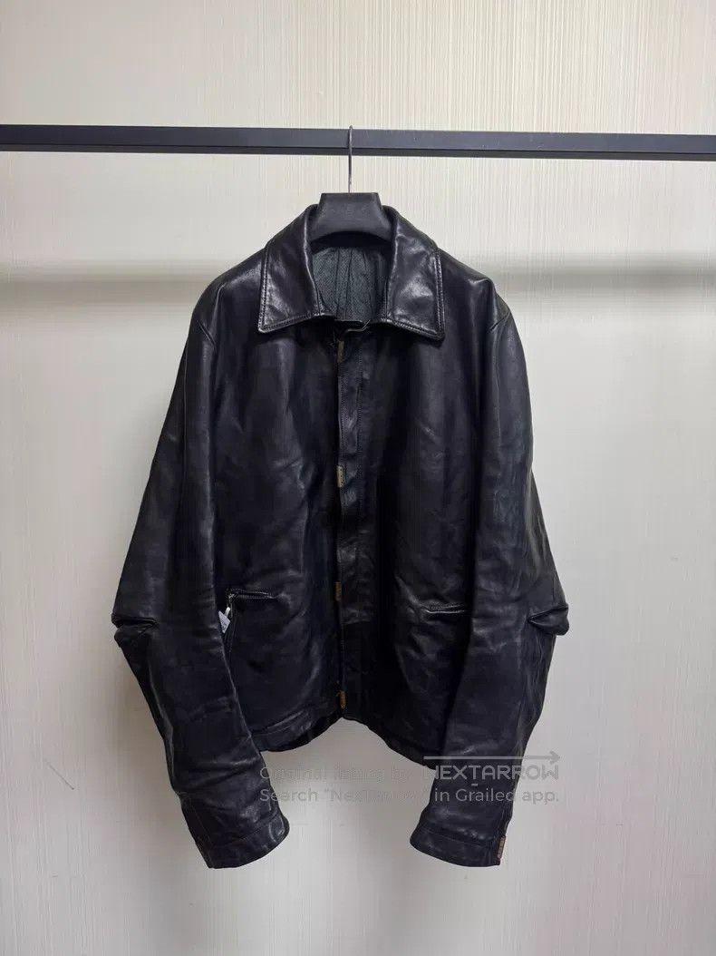 Carol Christian Poell Carol Christian Poell Size 54 Leather Jacket LM/2498 Male| Size US L / EU 52-54 / 3 - 1 Thumbnail