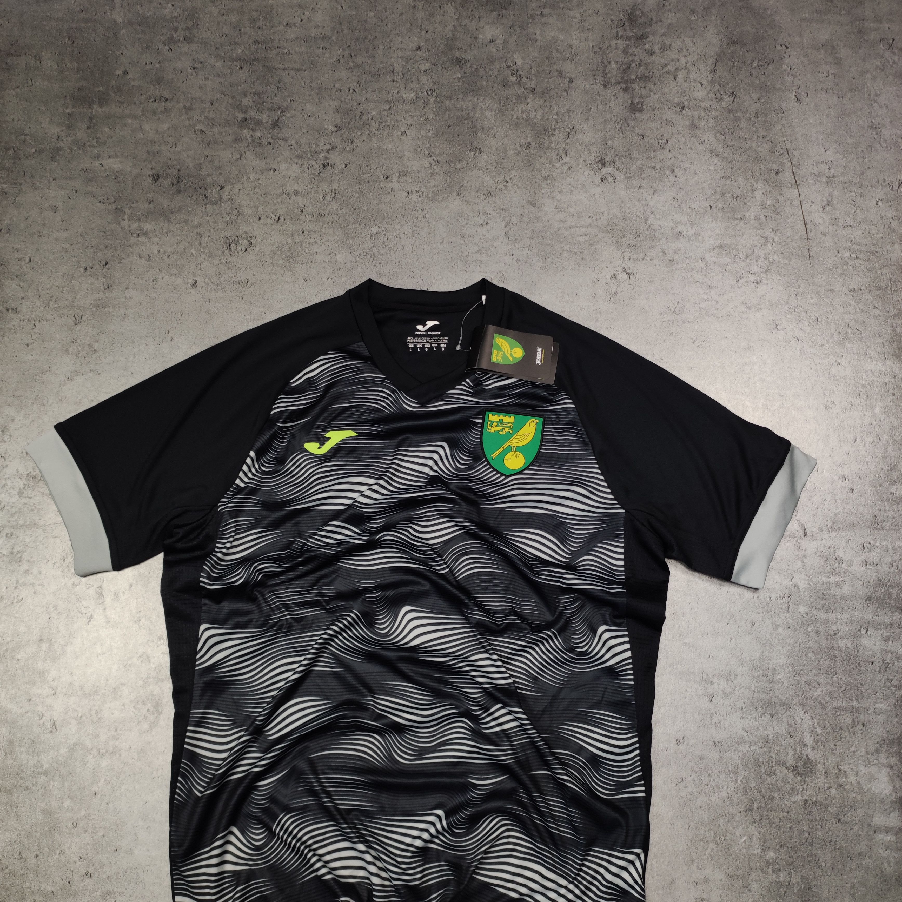 Vintage RARE Norwich City Soccer Football x Joma Training Jersey Size US L / EU 52-54 / 3 - 3 Thumbnail