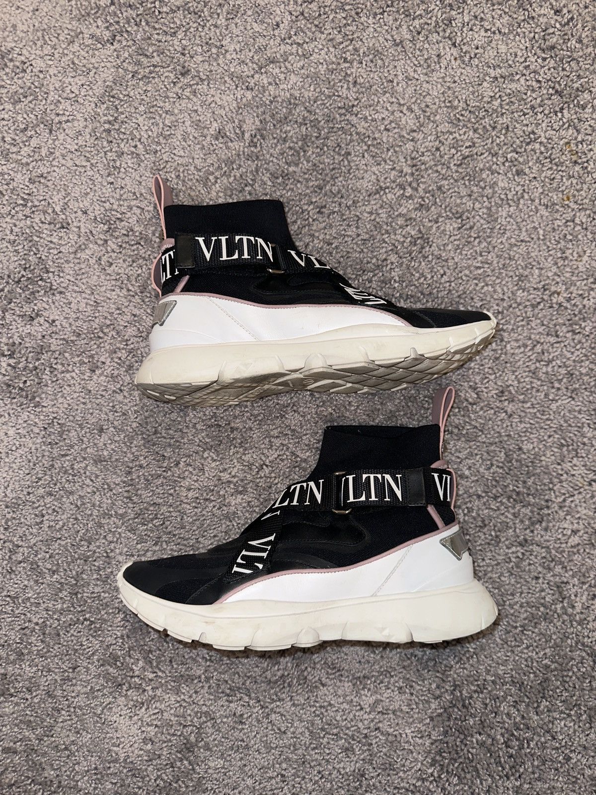 Valentino Garavani Valentino Garavani Hightop sock Sneakers Grailed