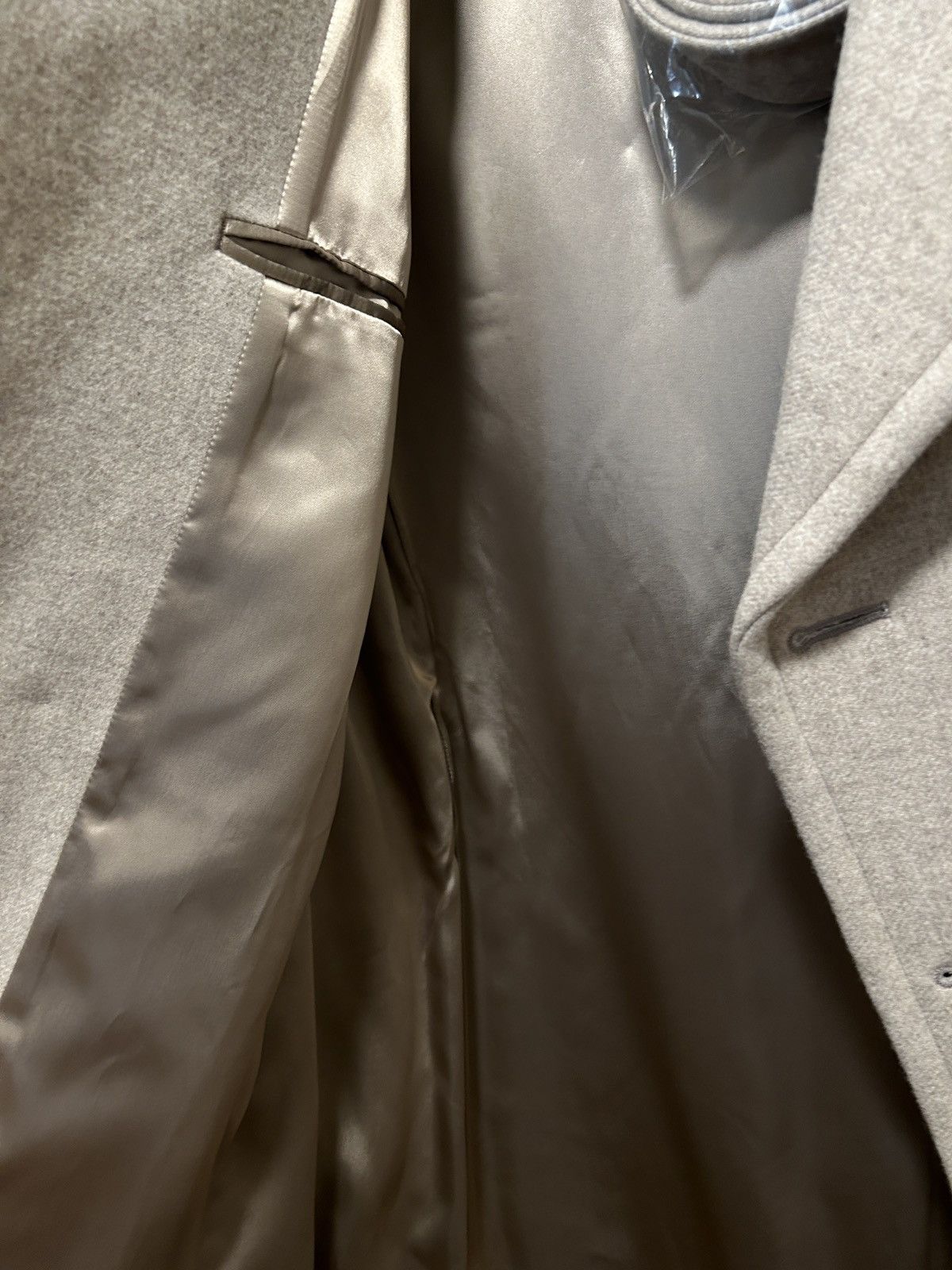 Auralee LIGHT MELTON DOUBLE-BREASTED COAT / TOP BEIGE size 3 Size US M / EU 48-50 / 2 - 5 Thumbnail