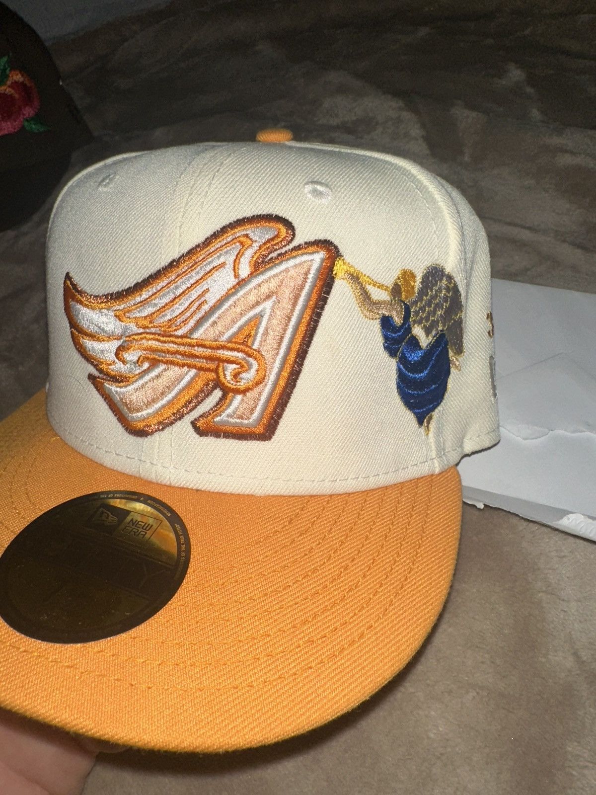 Lord fubu customized 7 1/2 los Angeles angels fitted hat