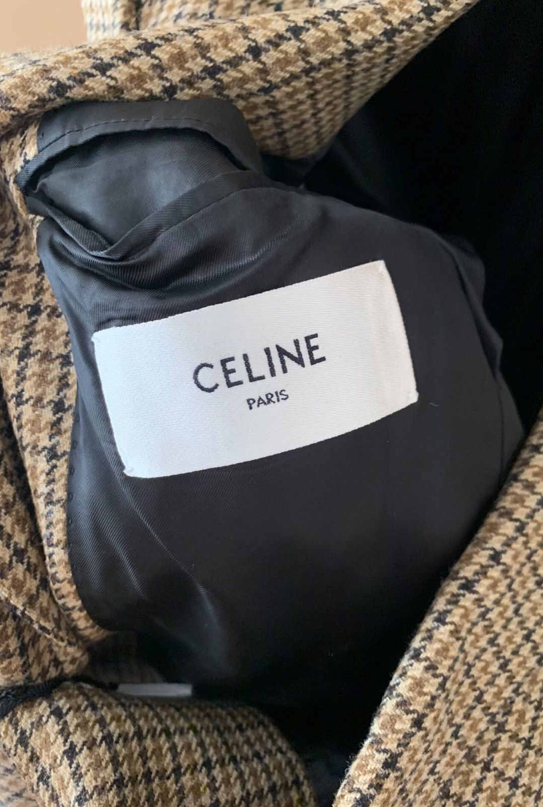 Celine Celine 2022FW Prince of Wales Check Suit Size 48S - 3 Thumbnail