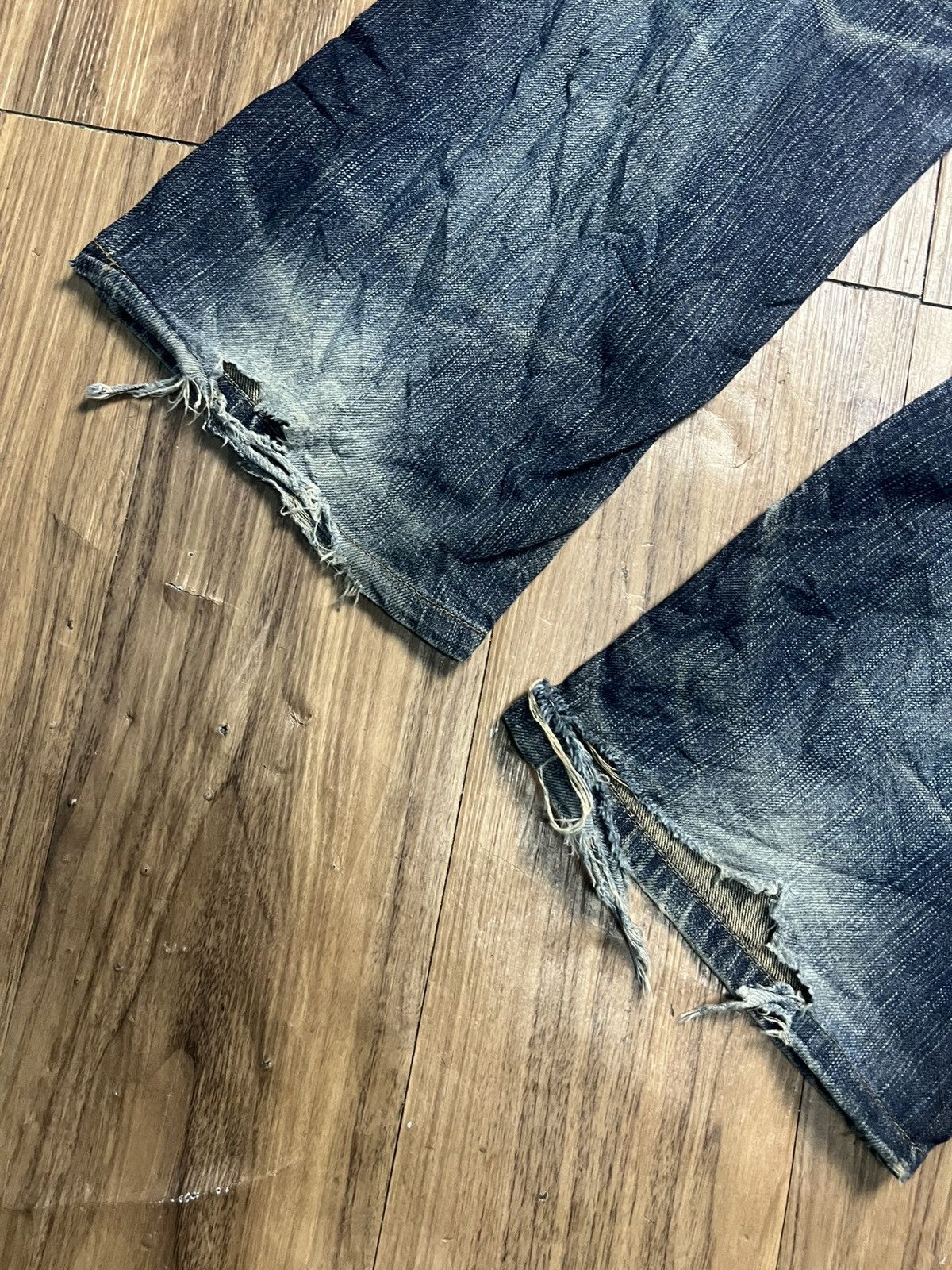 Edwin RARE Edwin XU Vintage Cargo Jeans (W34) Made in Japan (42) Size US 34 / EU 50 - 13 Thumbnail