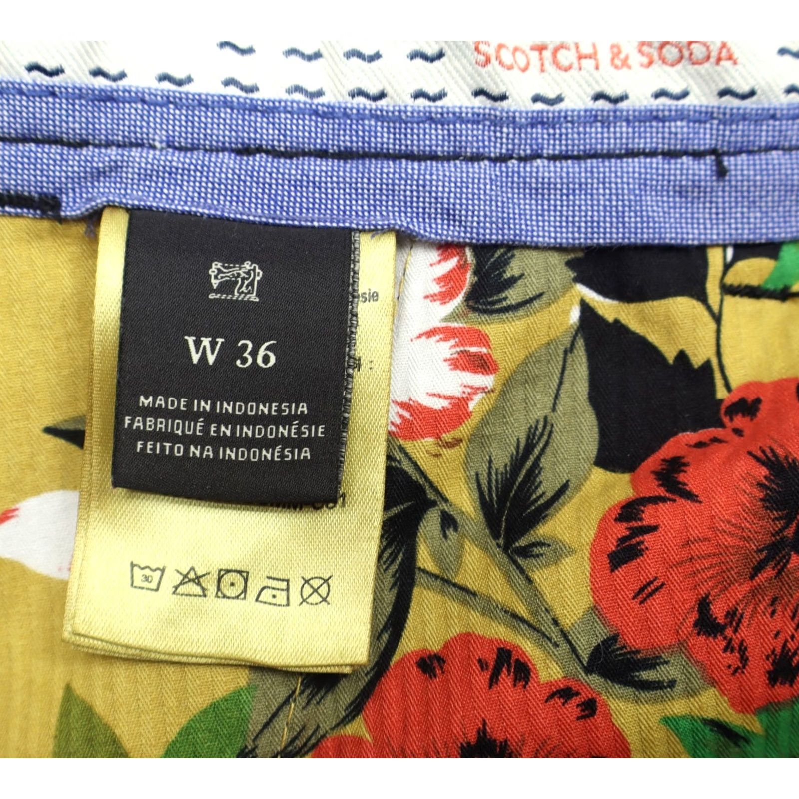 Scotch & Soda Scotch & Soda Men's Poolside Shorts Colorful Hats Print Sz 36 Size US 36 / EU 52 - 5 Thumbnail
