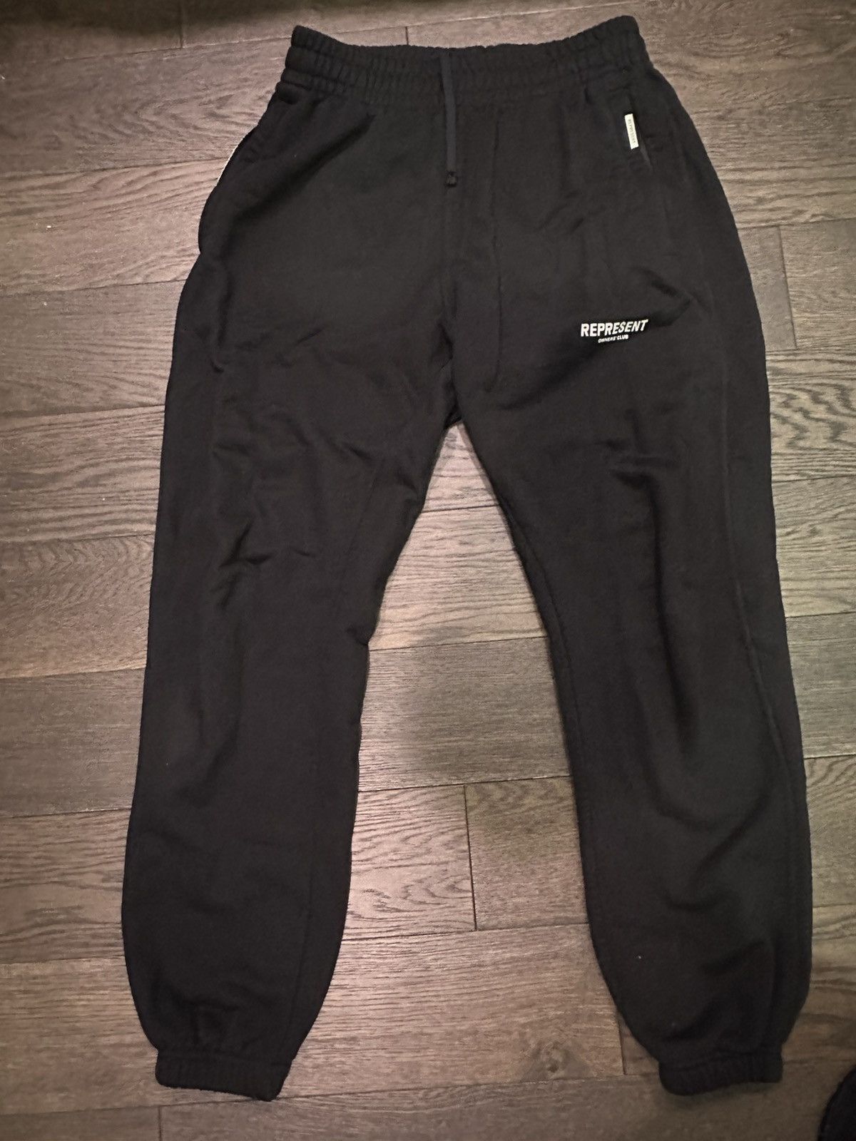 Represent Clo. Represent Clo. Owners Club Sweatpants Black Size M Size US 31 - 1 Thumbnail