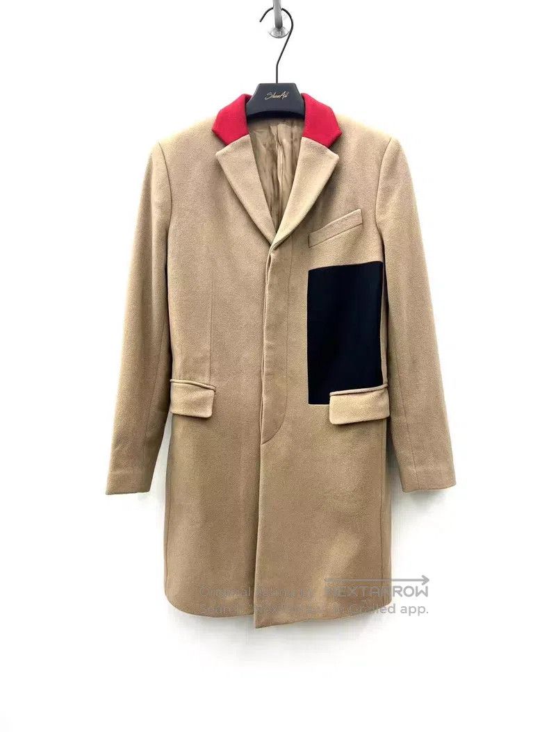 Givenchy Givenchy Color-blocked Wool Coat Size US M / EU 48-50 / 2 - 2 Thumbnail
