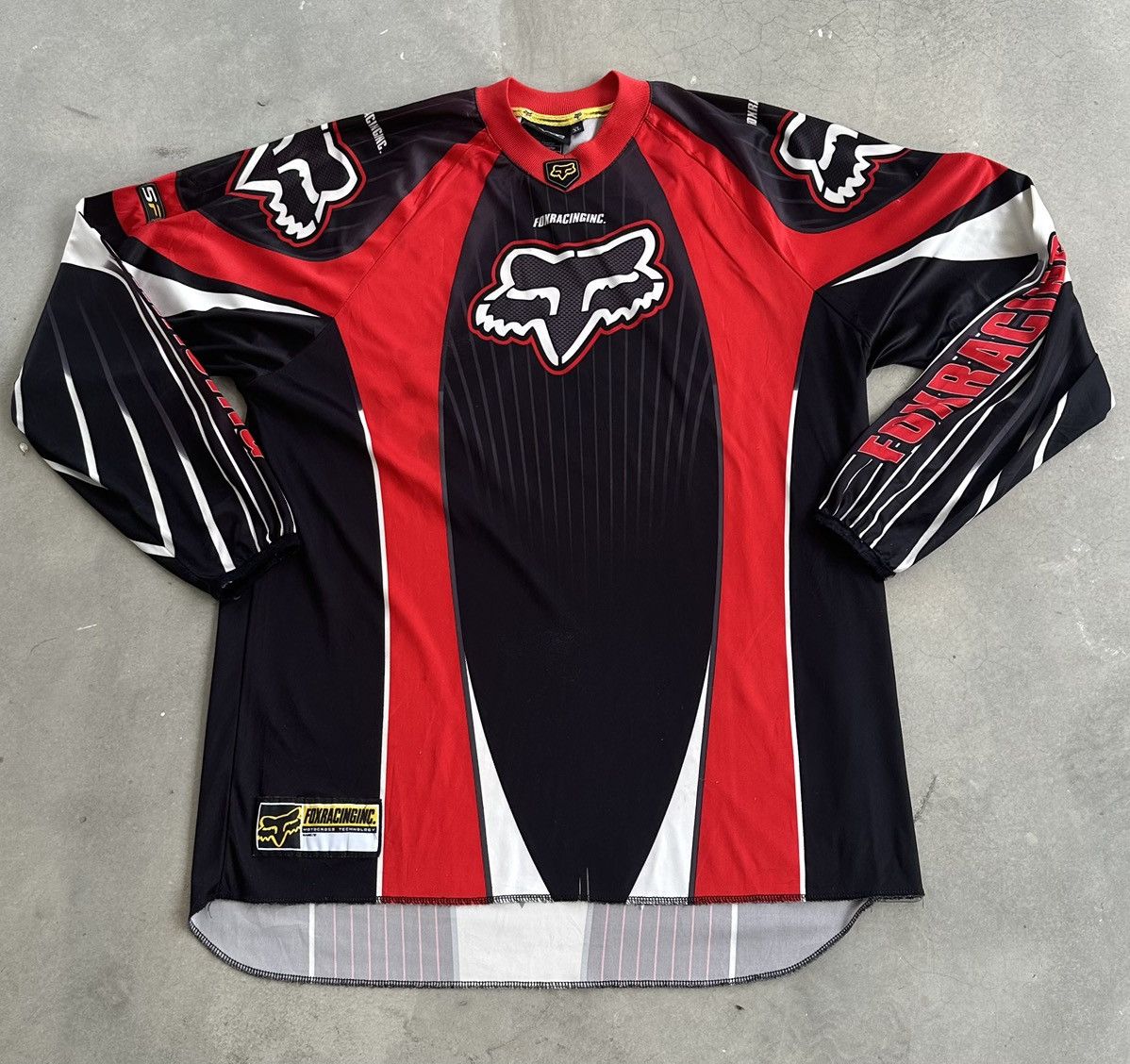 Fox Racing × Vintage VINTAGE FOX RACING MOTORCROSS RACING JERSEY Size US XL / EU 56 / 4 - 1 Thumbnail