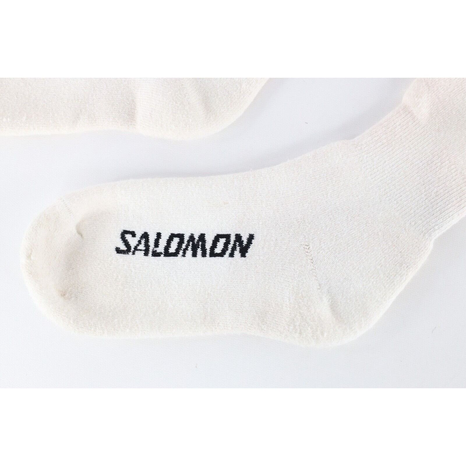 Salomon × Vintage Vintage Salomon Club Skiing Snowboard Mountain Boot Socks Size ONE SIZE - 3 Thumbnail
