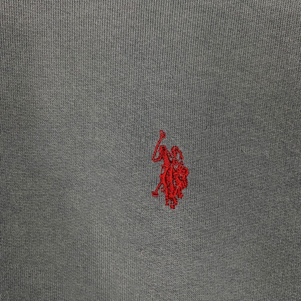 Japanese Brand US POLO ASSN Embroidery Small Pony Logo Sweatshirt #1513-C68 Size US L / EU 52-54 / 3 - 10 Thumbnail