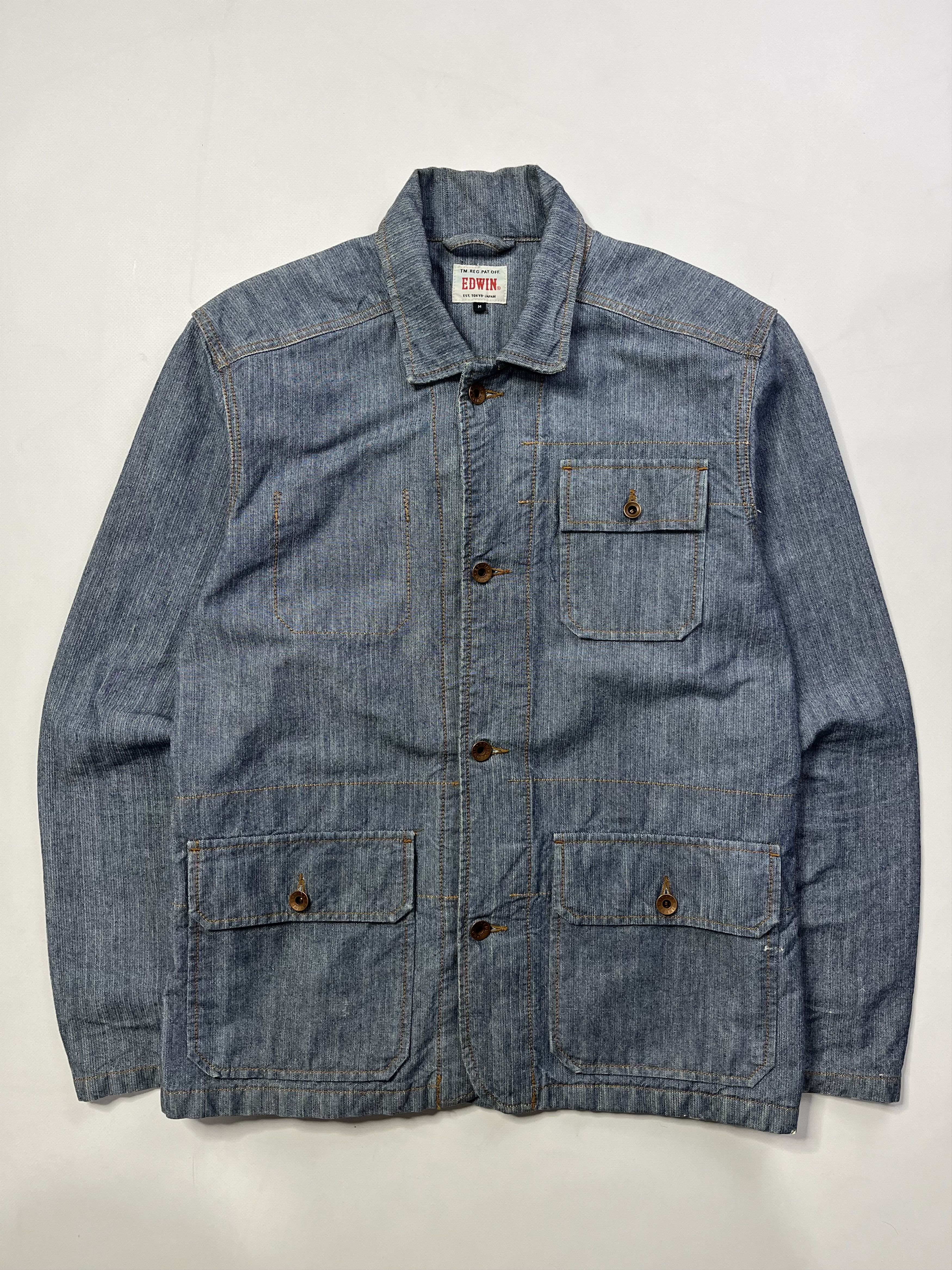 Edwin × Japanese Brand Edwin Morris denim jacket Size US M / EU 48-50 / 2 - 1 Thumbnail