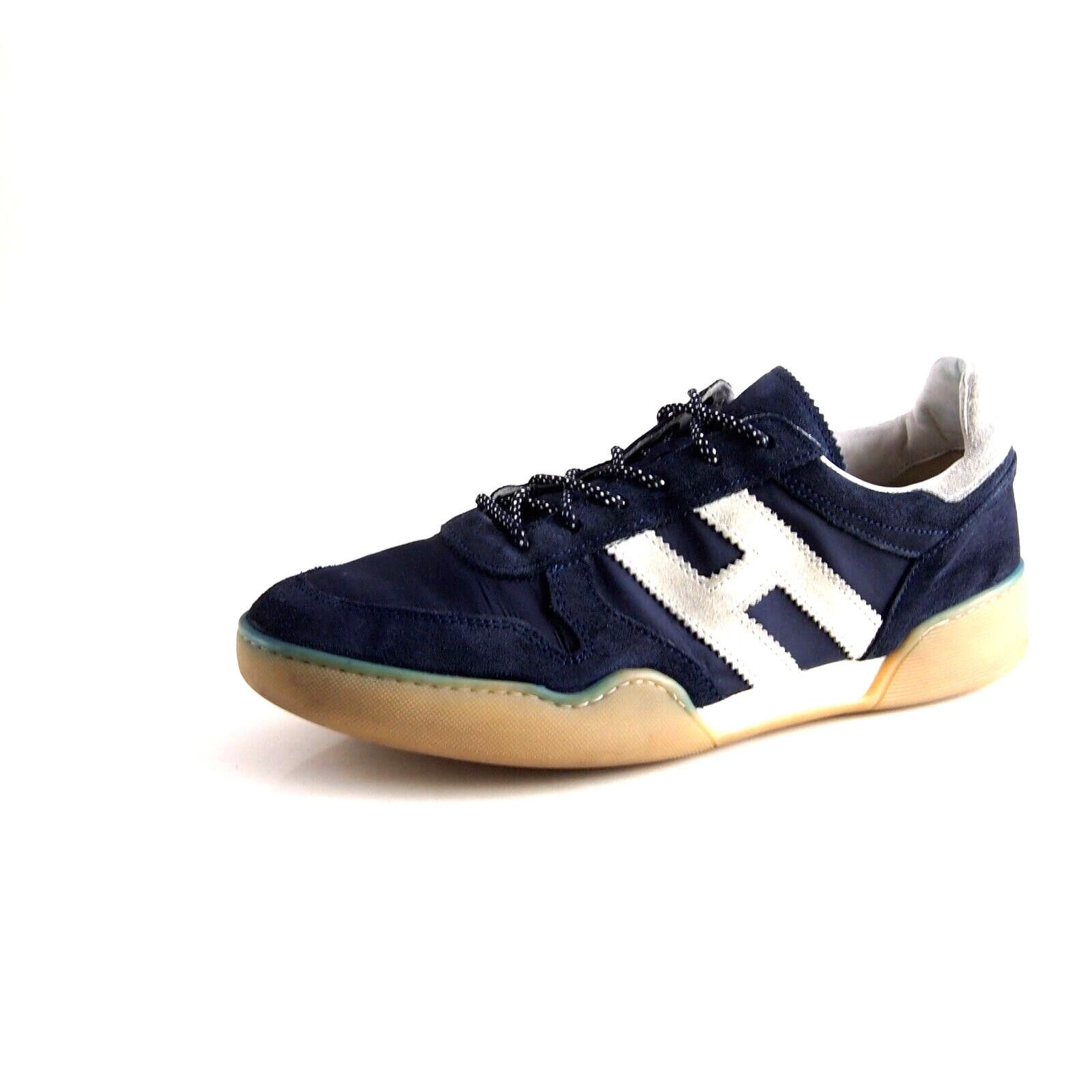 Hogan Hogan Low Top Sneakers Blue Suede Textile US 8 EU 41 Size US 8 / EU 41 - 1 Thumbnail