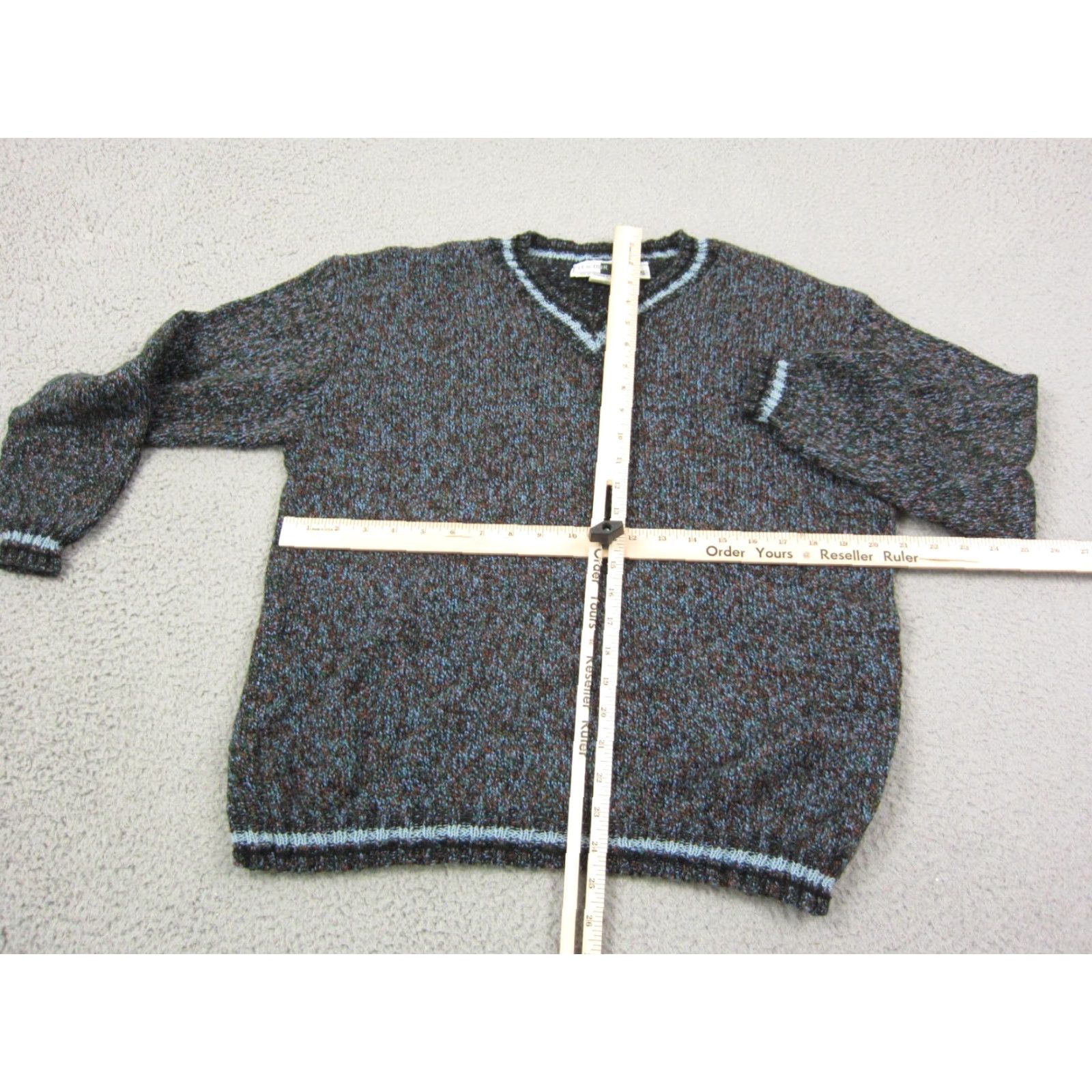 Vintage Its Our Time Sweater Mens Knit Crew Neck Black Adult S Vintage 90s Preppy Lightweight Pullover Knit Size US S / EU 44-46 / 1 - 7 Thumbnail