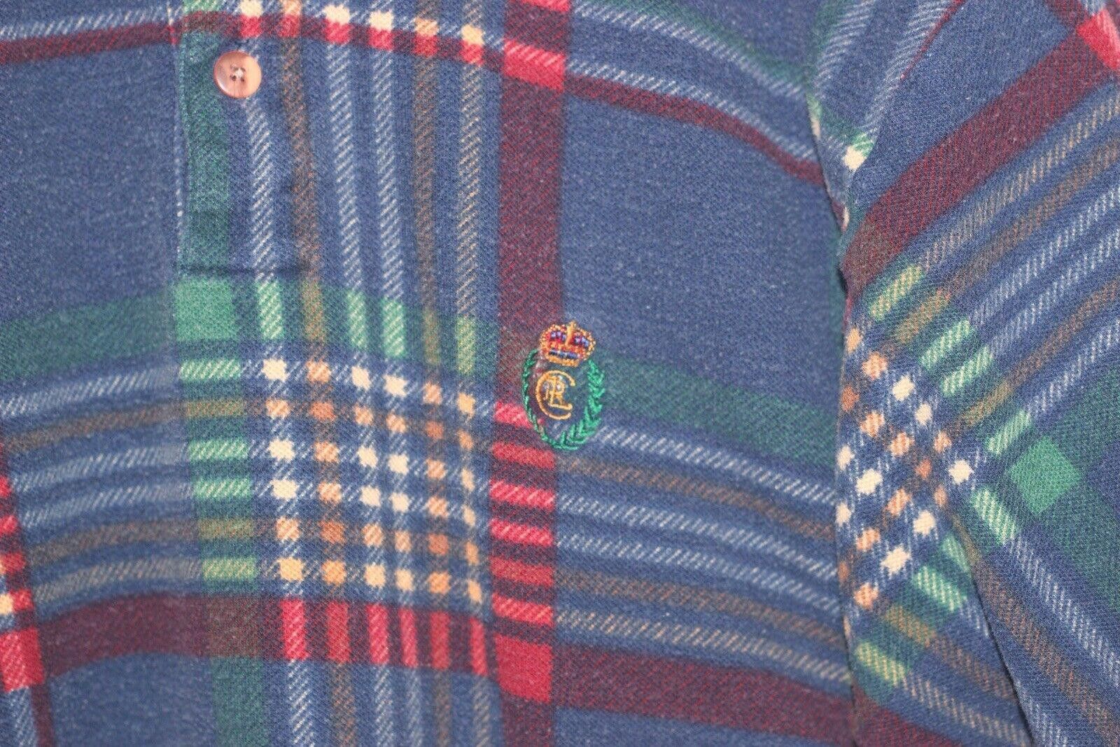 Polo Ralph Lauren Vintage 90s Chaps Ralph Lauren Plaid Polo Shirt Sz L Size US L / EU 52-54 / 3 - 2 Thumbnail