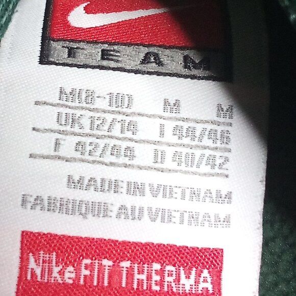 Nike Vintage Nike Therma Oregon Ducks Zipper Hoodie Sweatshirt Size M / US 6-8 / IT 42-44 - 4 Thumbnail