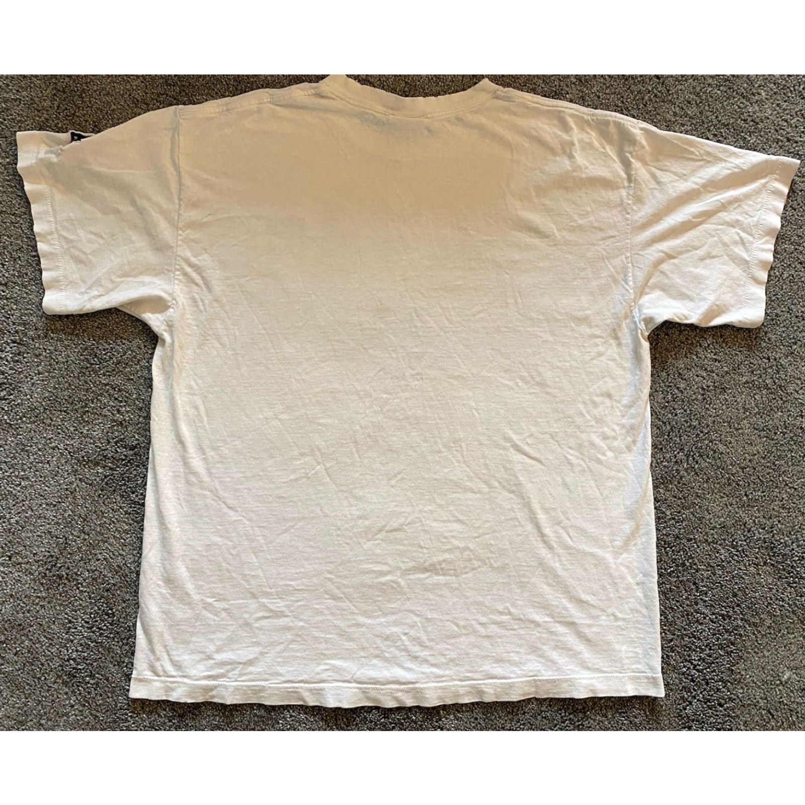 Vintage VINTAGE Crable Sportswear T-Shirt Men Large MLB Texas Rangers White 1990s 90s Sports Grunge USA Classic Hipster Single Stitch Short Sleeve Size US L / EU 52-54 / 3 - 2 Thumbnail