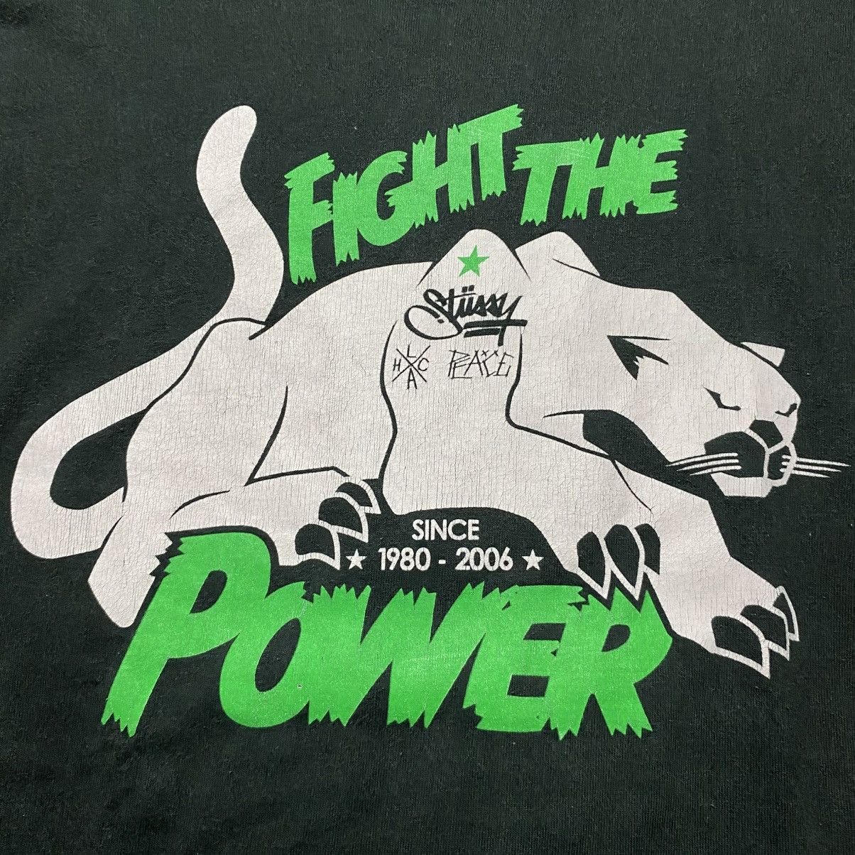 Stussy Vintage Stussy Fight The Power Panther LS Size US L / EU 52-54 / 3 - 2 Thumbnail