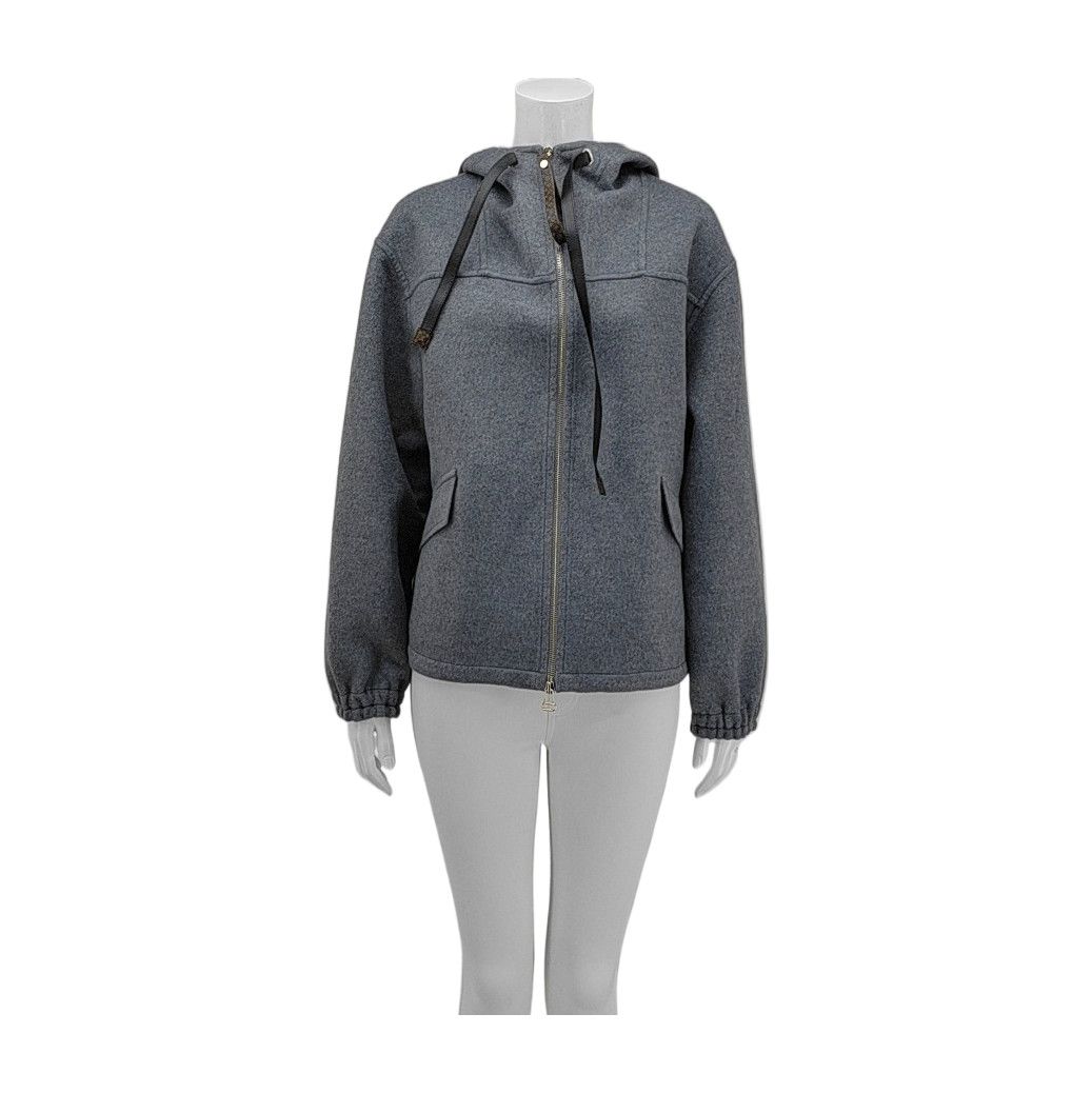 Louis Vuitton Louis Vuitton Wool Blend Hoodie Jacket Size 38 Size S / US 4 / IT 40 - 1 Thumbnail
