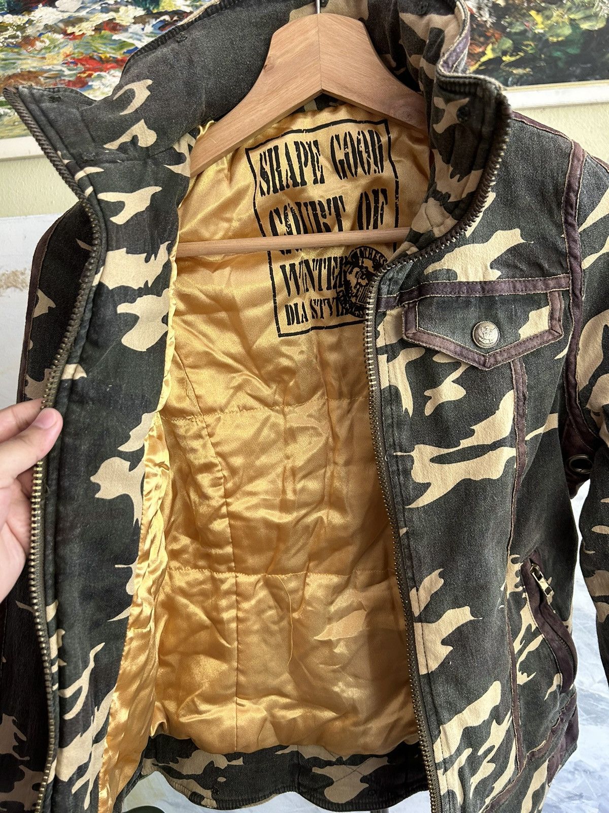 Japanese Brand Tactical Bondage Camo jacket Size US XXS / EU 40 - 17 Thumbnail