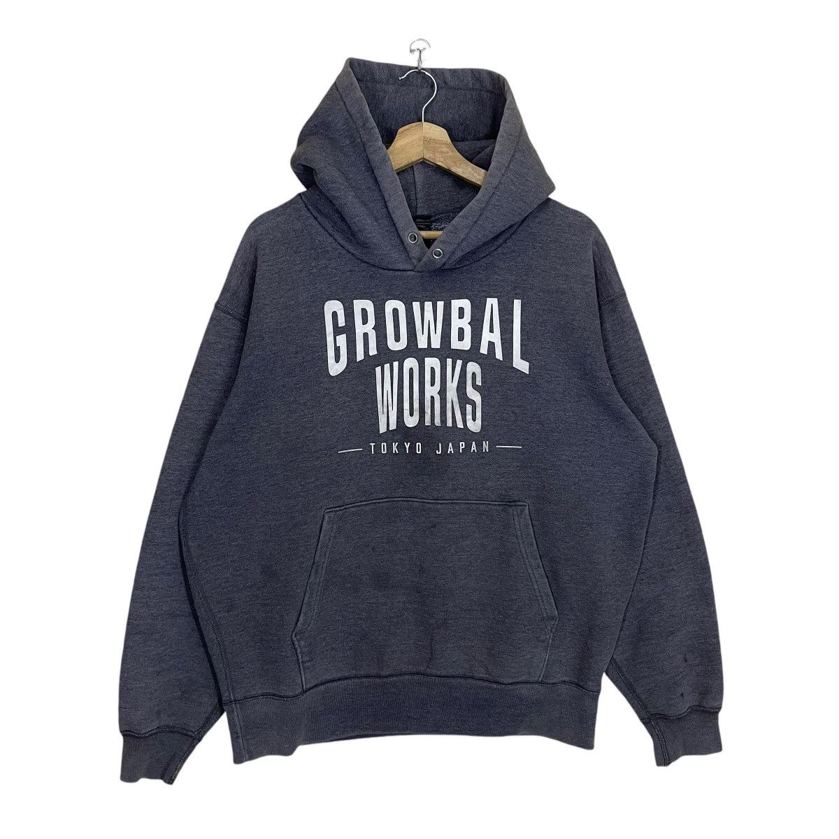 Harley Davidson × Vintage Growbal Works Harley Davidson Custom & Maintenance Hoodie Size US L / EU 52-54 / 3 - 1 Thumbnail