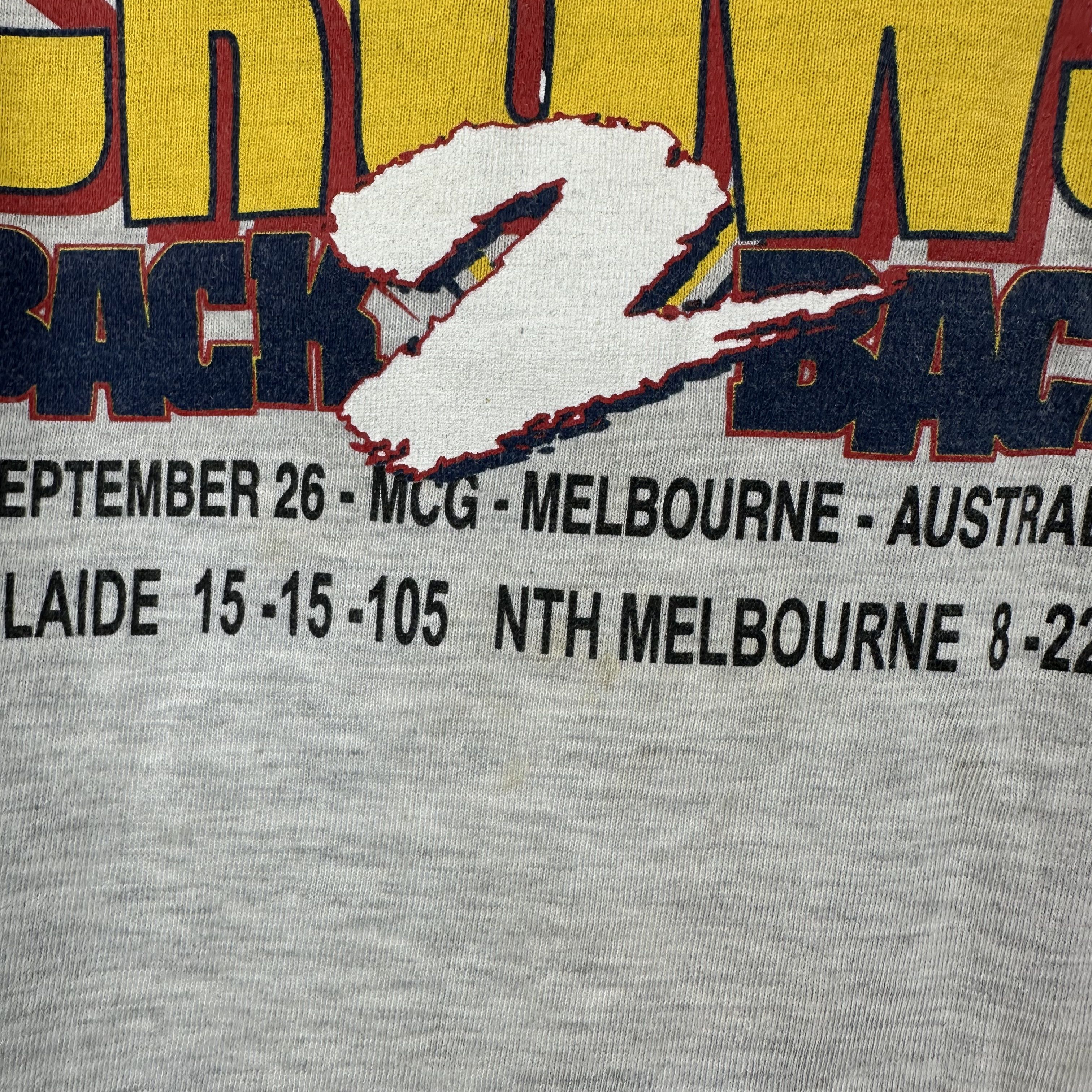 Vintage Vintage 1998 Adelaide Crows AFL Back to Back Premiers Tee Size US L / EU 52-54 / 3 - 7 Thumbnail
