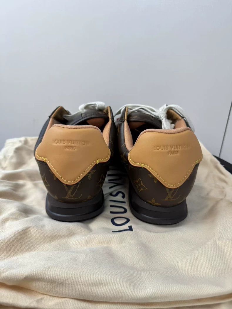 Louis Vuitton Louis Vuitton Brown Old Flower Bread Shoes Size US 11 / EU 44 - 4 Thumbnail